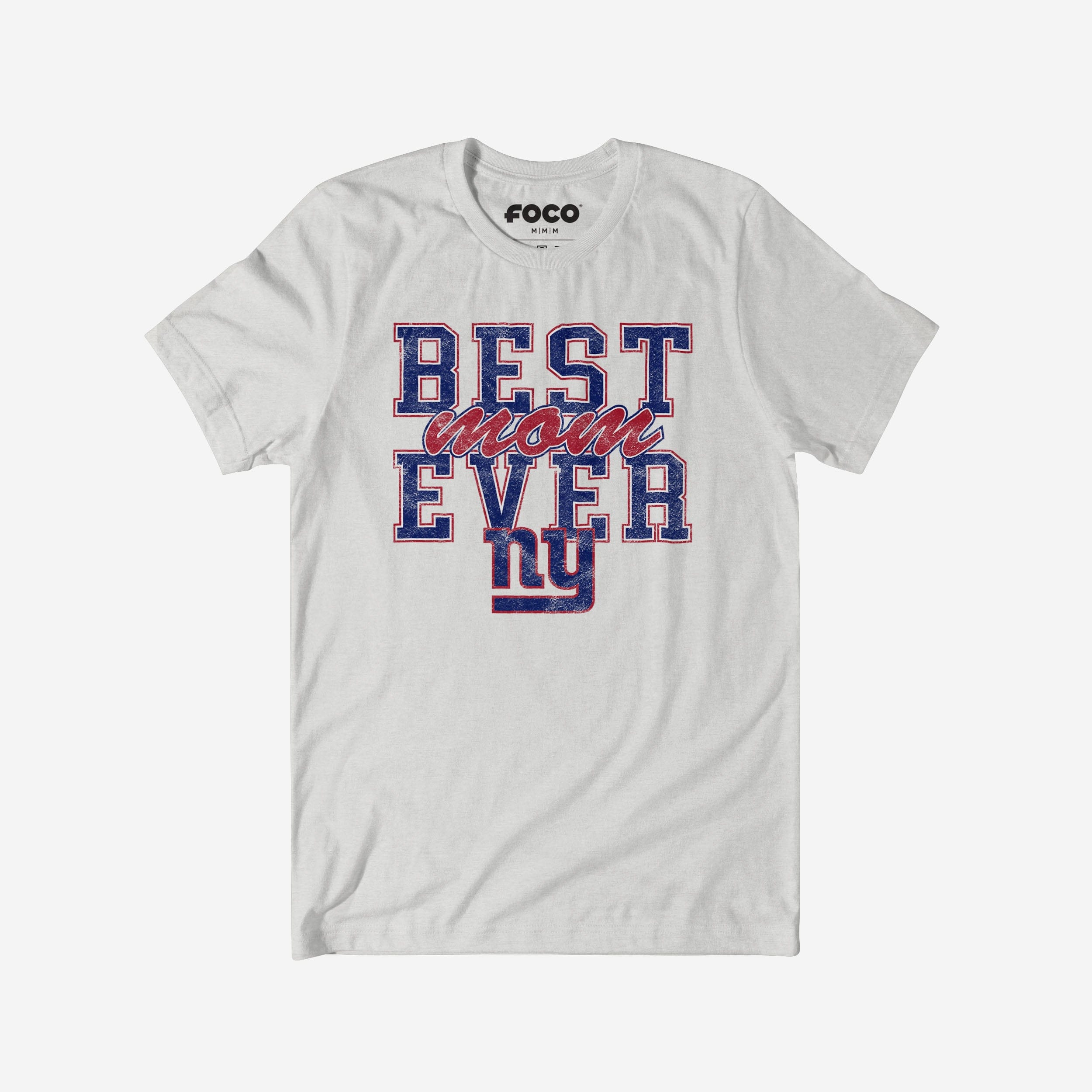 New York Giants T-shirt empilé la meilleure maman de tous les temps