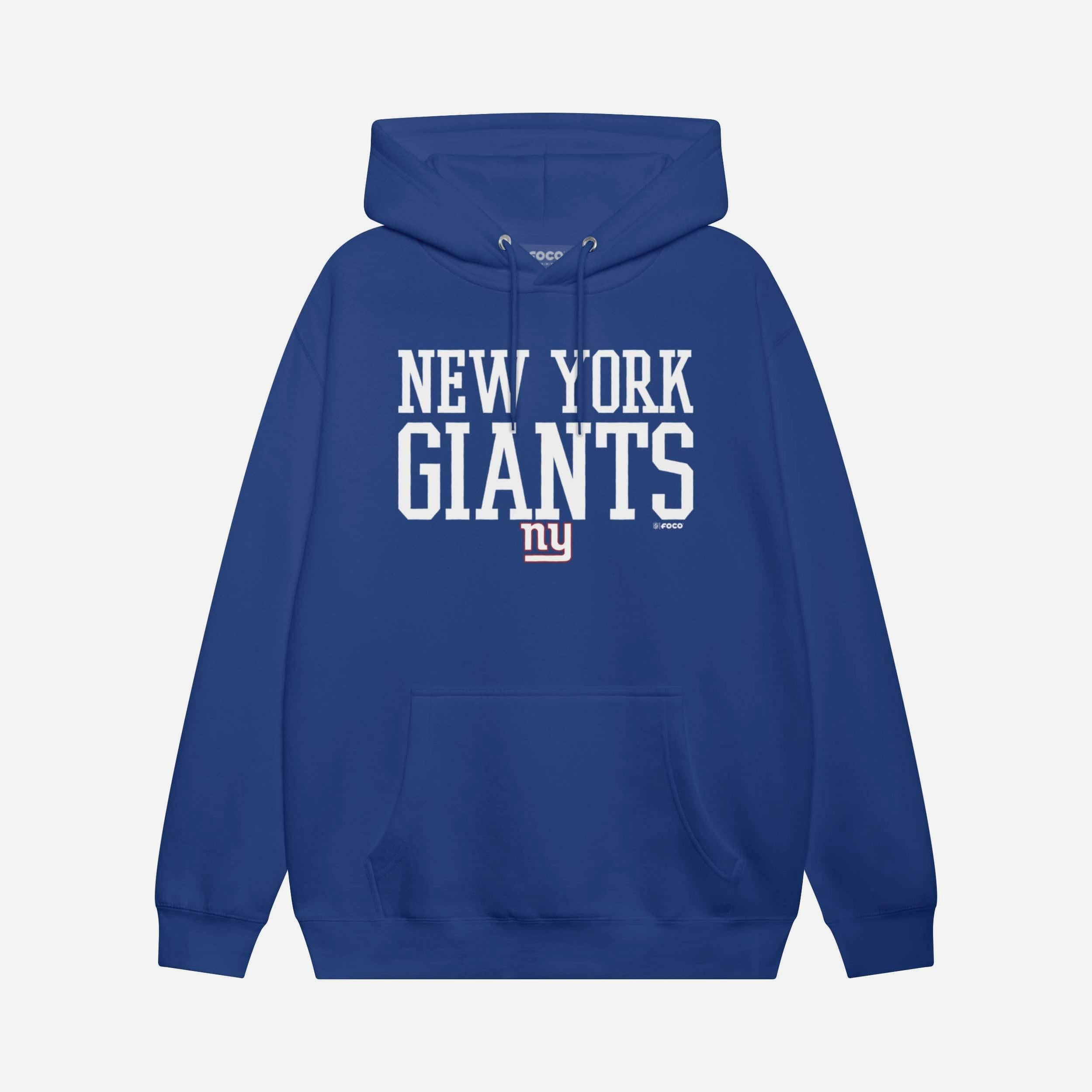 New York Giants Sweat à capuche avec mot en gras