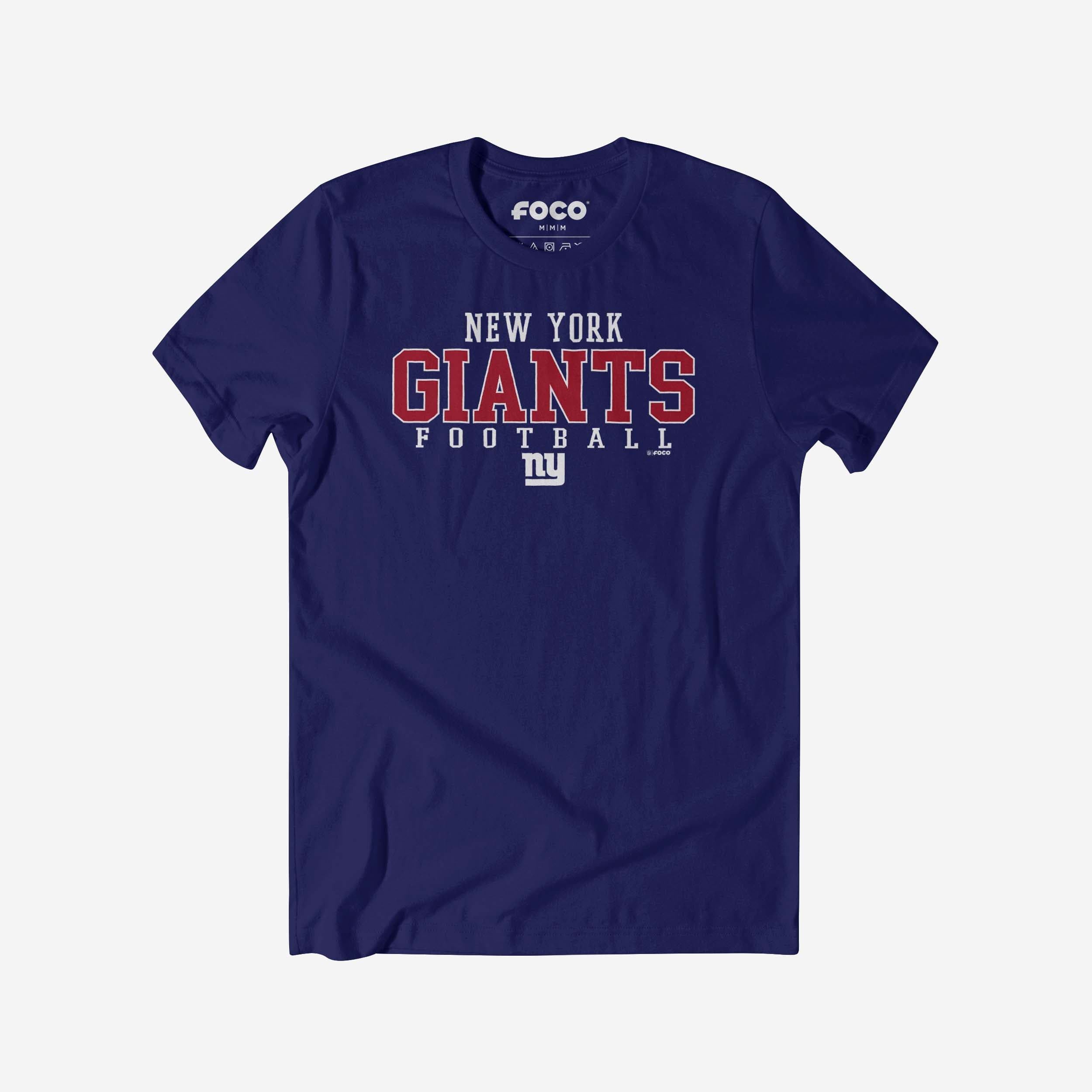 New York Giants T-shirt avec logo de football