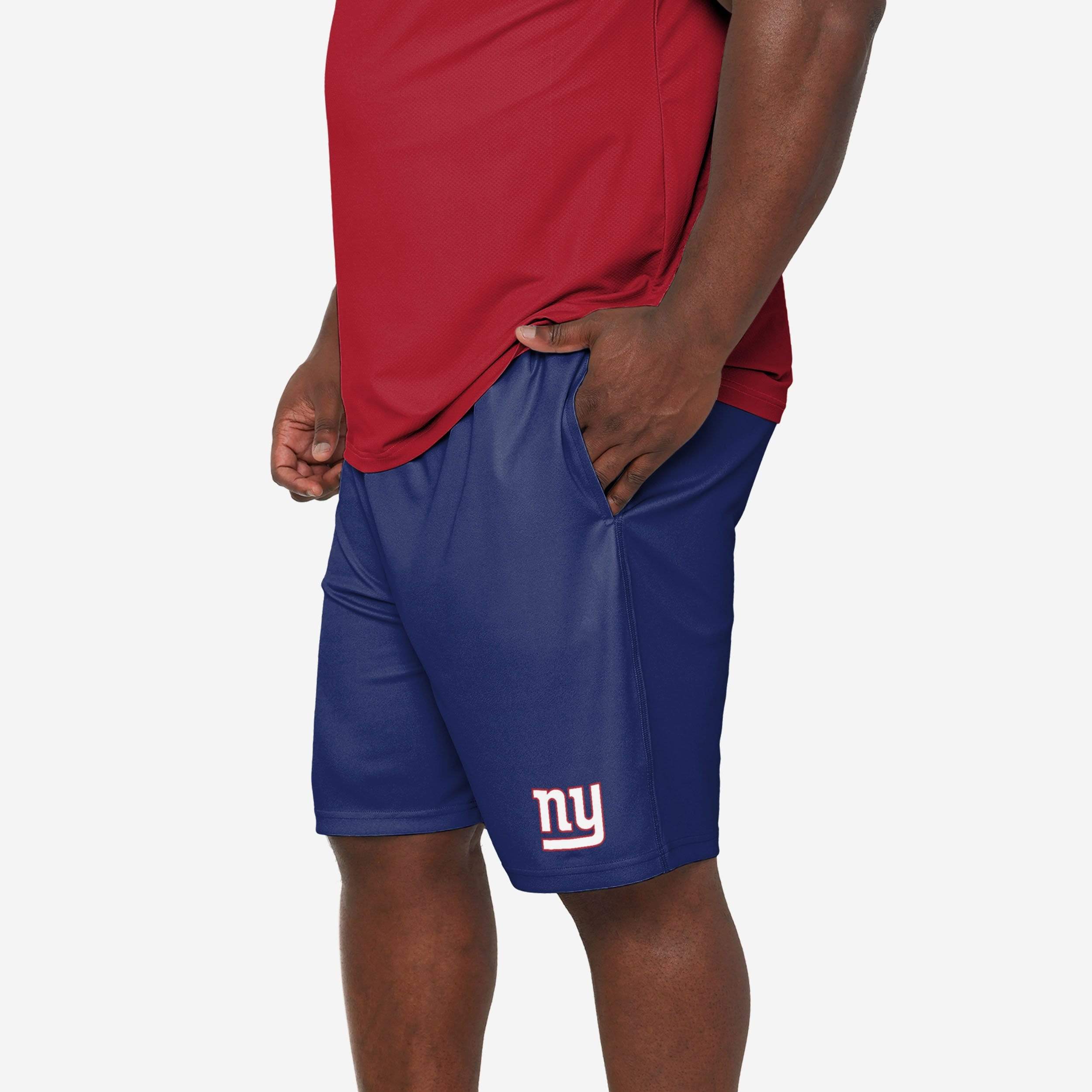 Short d'entraînement d'entraînement d'équipe New York Giants