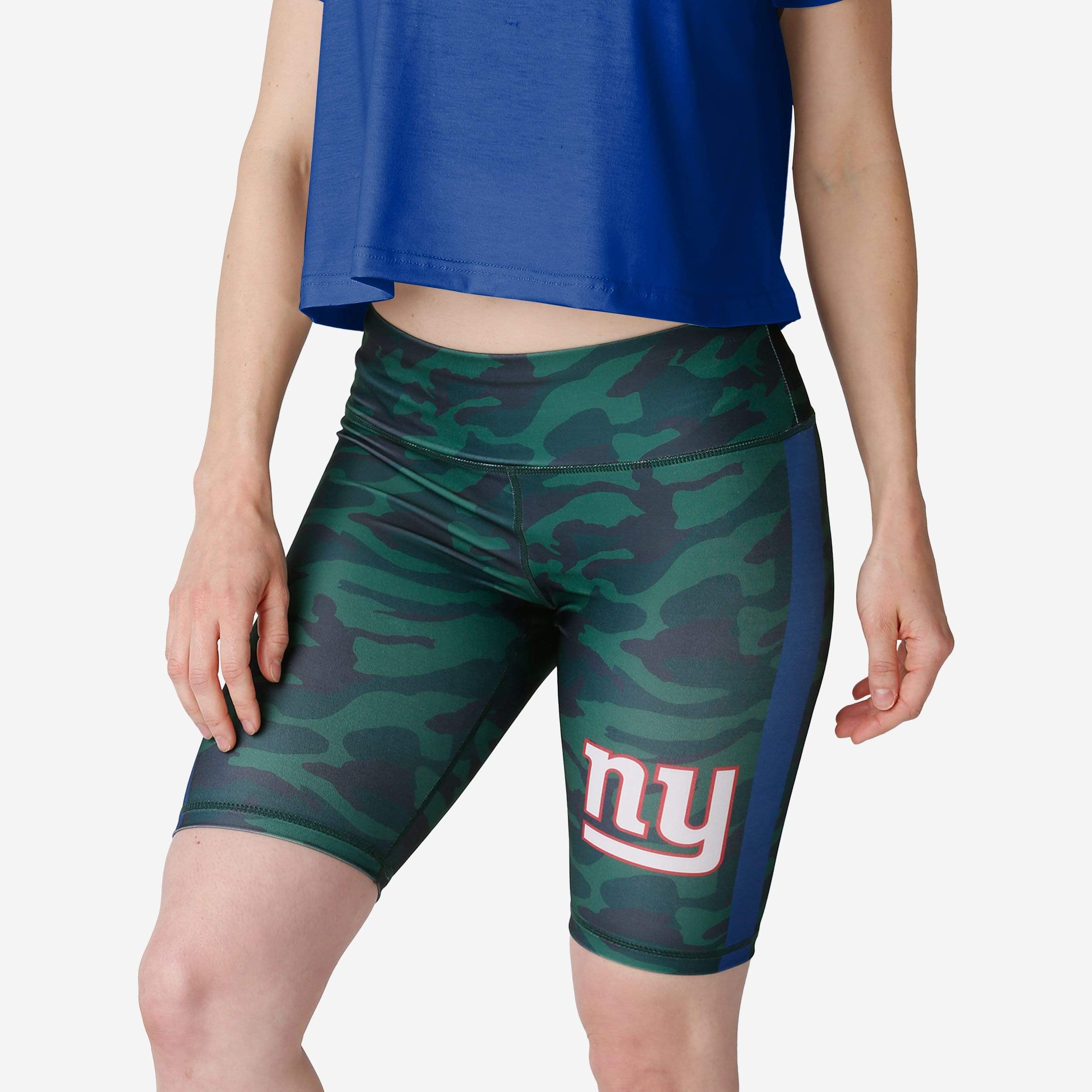 New York Giants Short de vélo camouflage pour femme