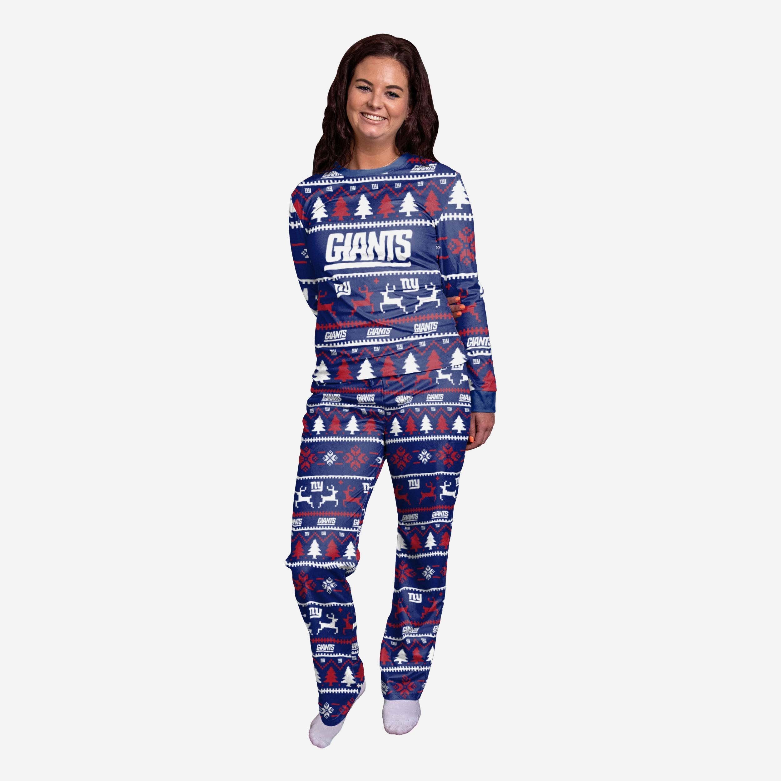 New York Giants Pyjama de vacances en famille pour femme