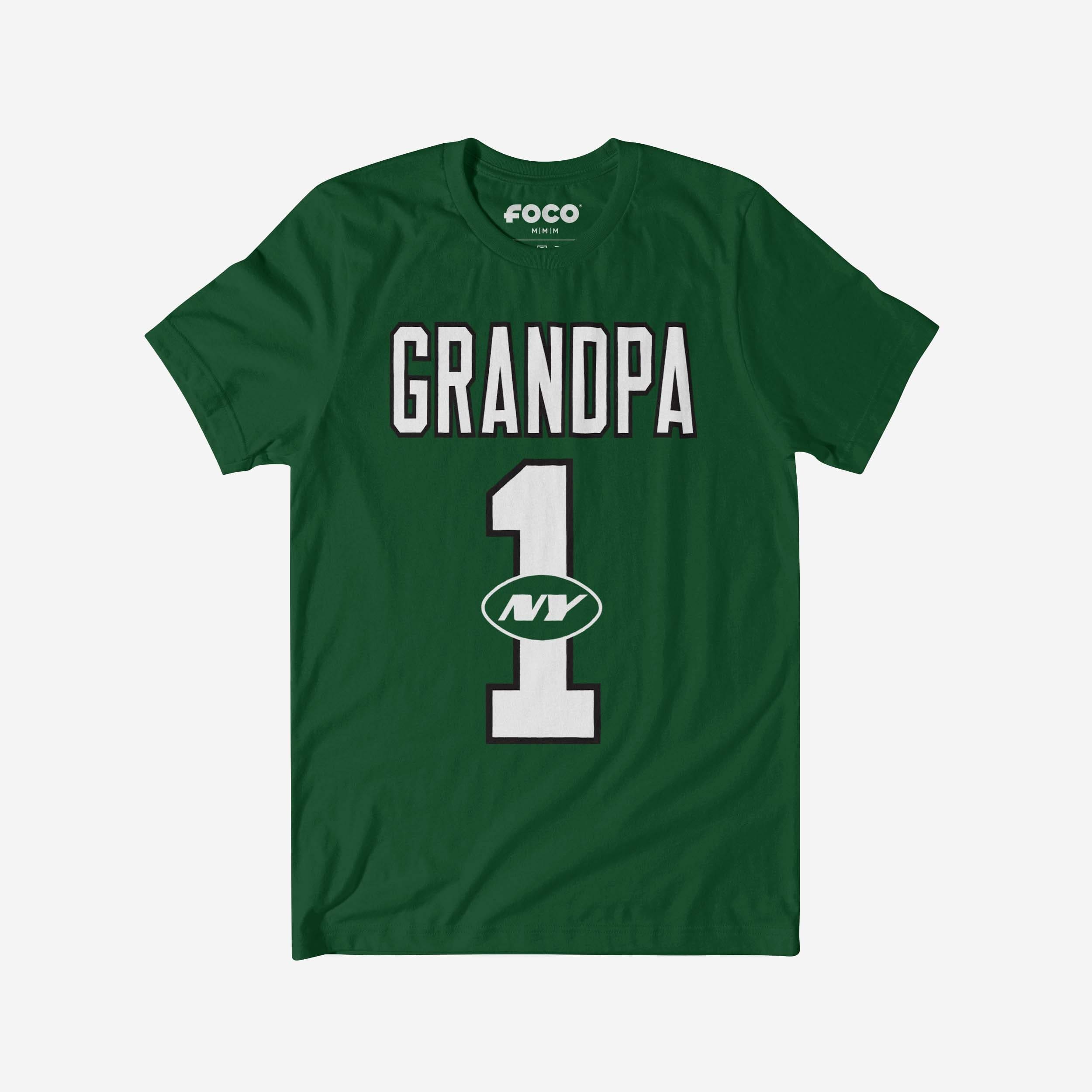 New York Jets T-shirt grand-père numéro 1