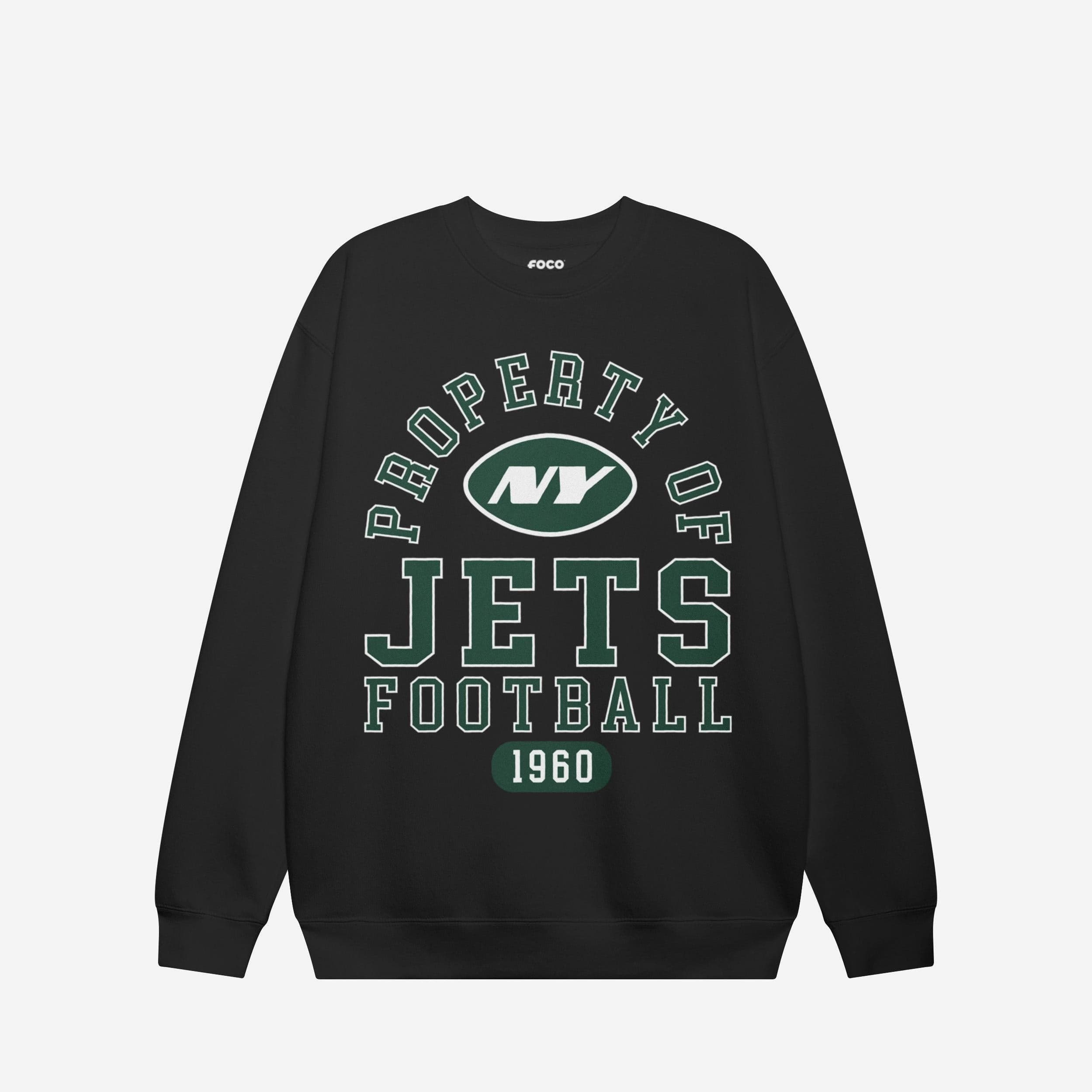 New York Jets Propriété du sweat-shirt à col rond