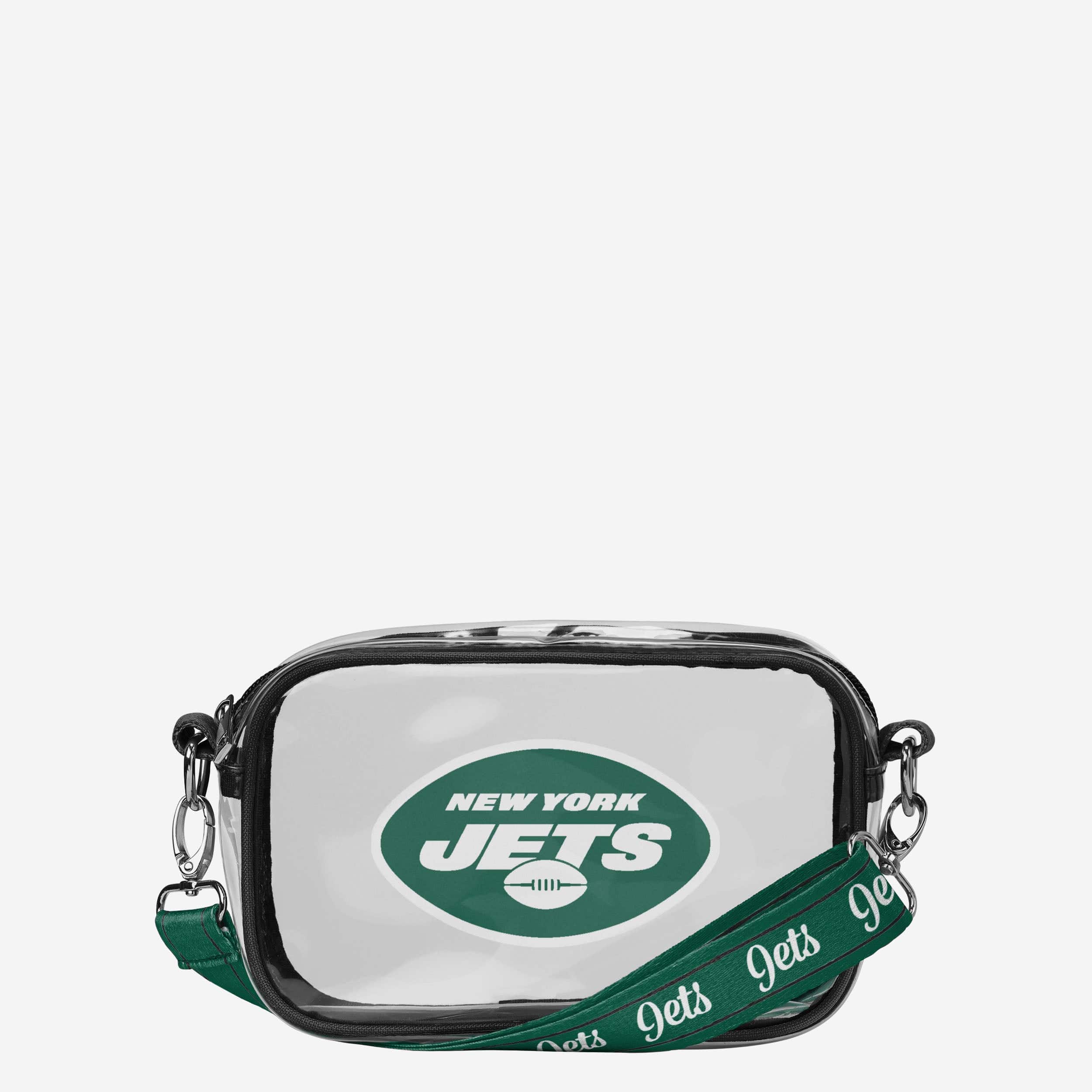 Sac à bandoulière transparent New York Jets Team Stripe