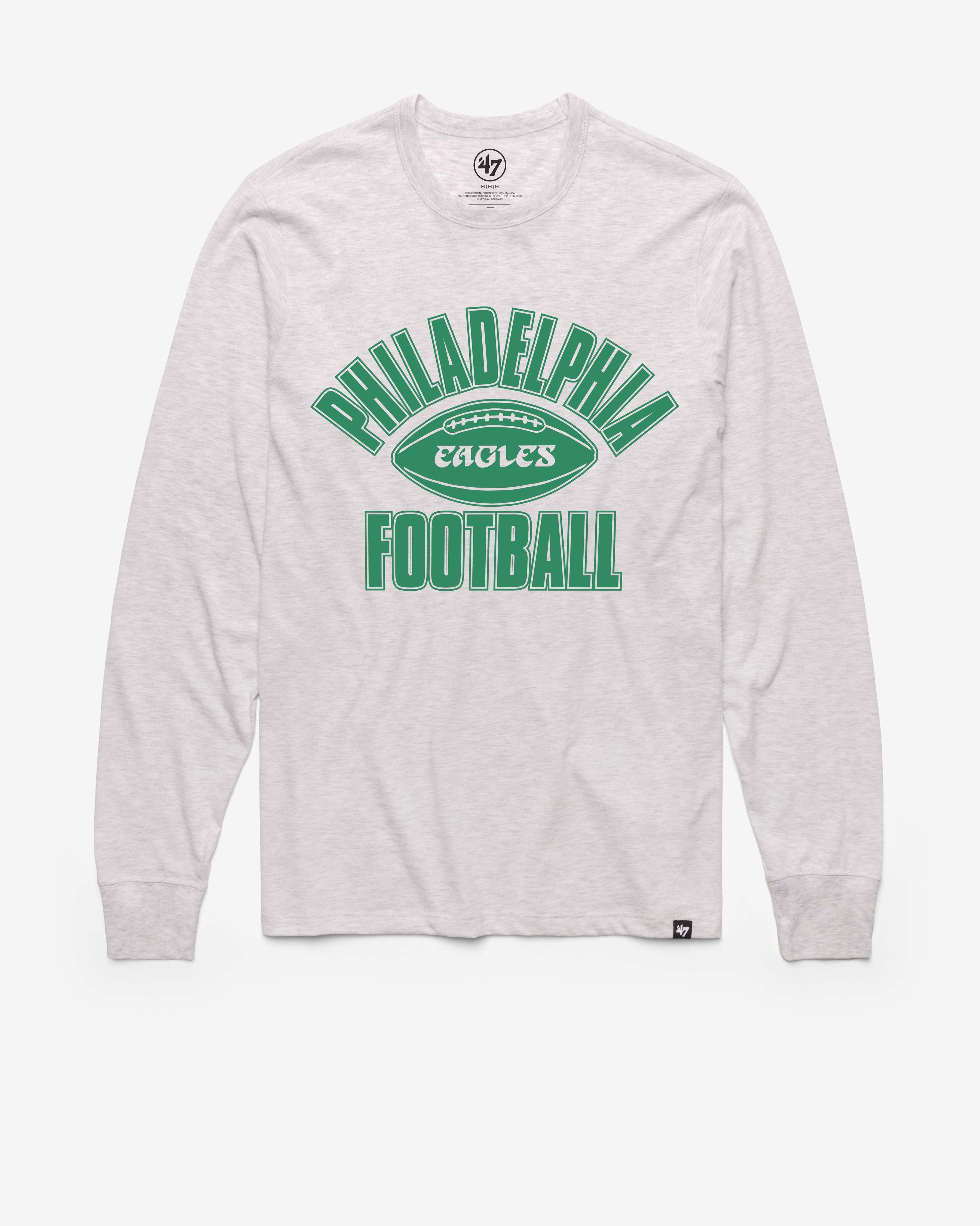 Philadelphia Eagles HISTORIQUE ÉMIS '47 FRANKLIN T-SHIRT À MANCHES LONGUES