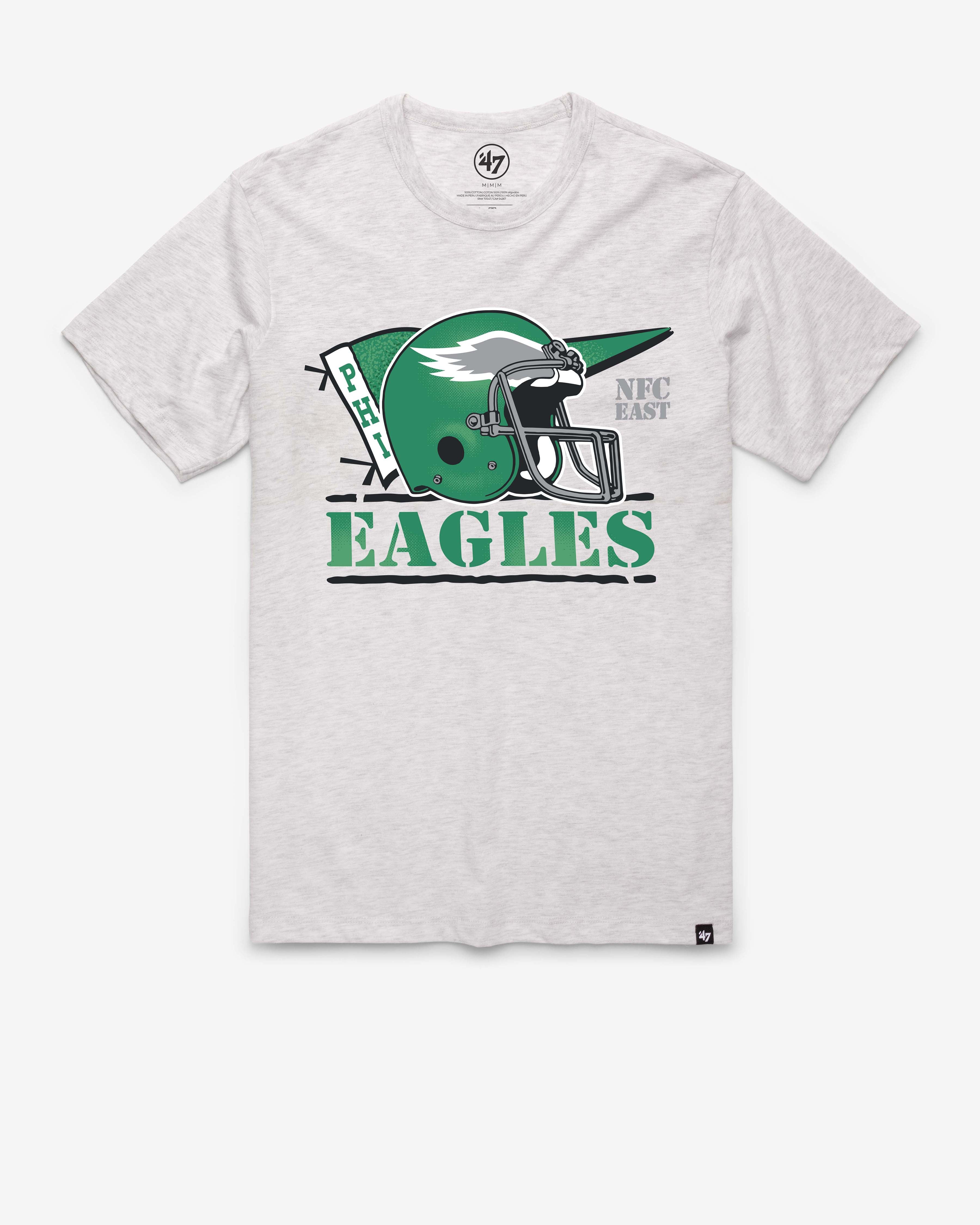 Philadelphia Eagles CHAMP DE MOUVEMENT HISTORIQUE '47 FRANKLIN TEE