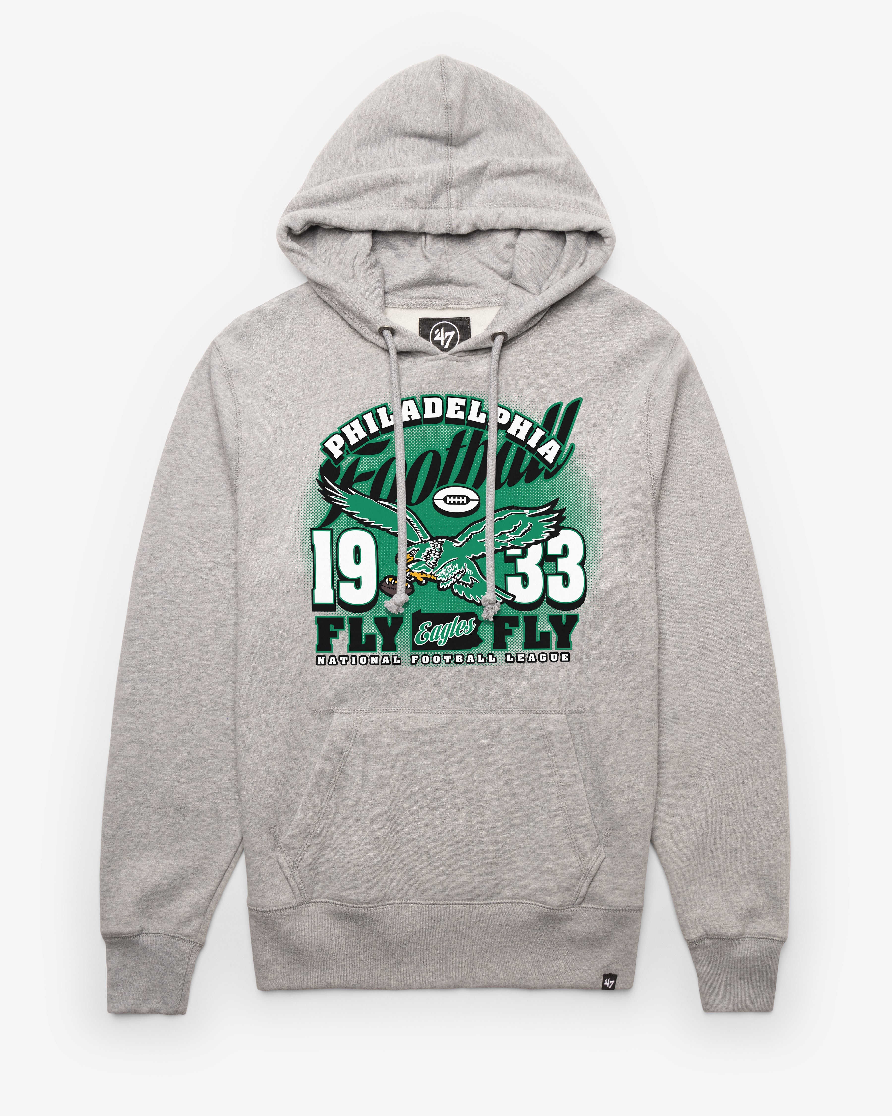Philadelphia Eagles HISTORIQUE RÉGIONAL '47 HEADLINE HOOD