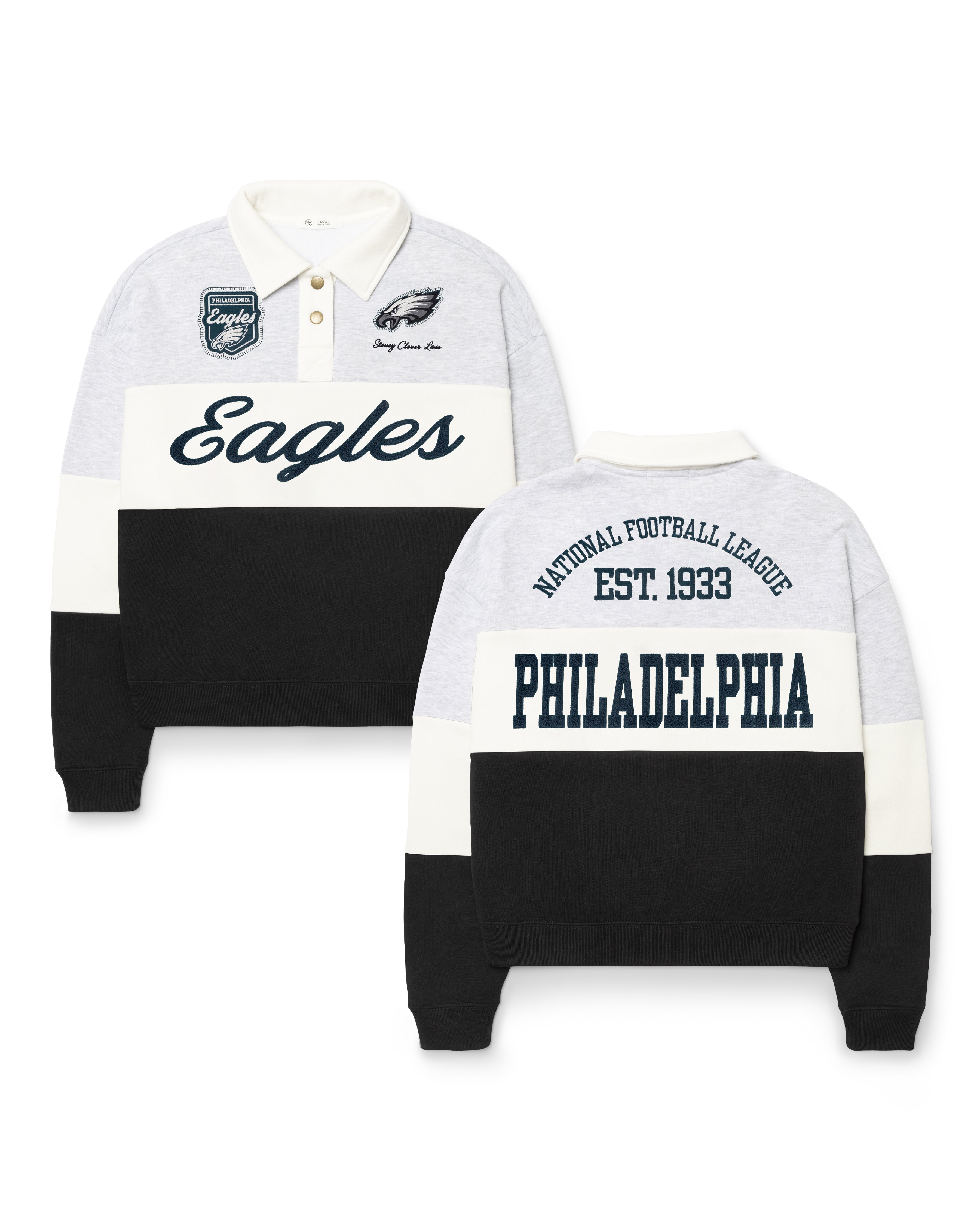 Philadelphia Eagles SWEAT-SHIRT DE RUGBY STONEY CLOVER LANE X '47