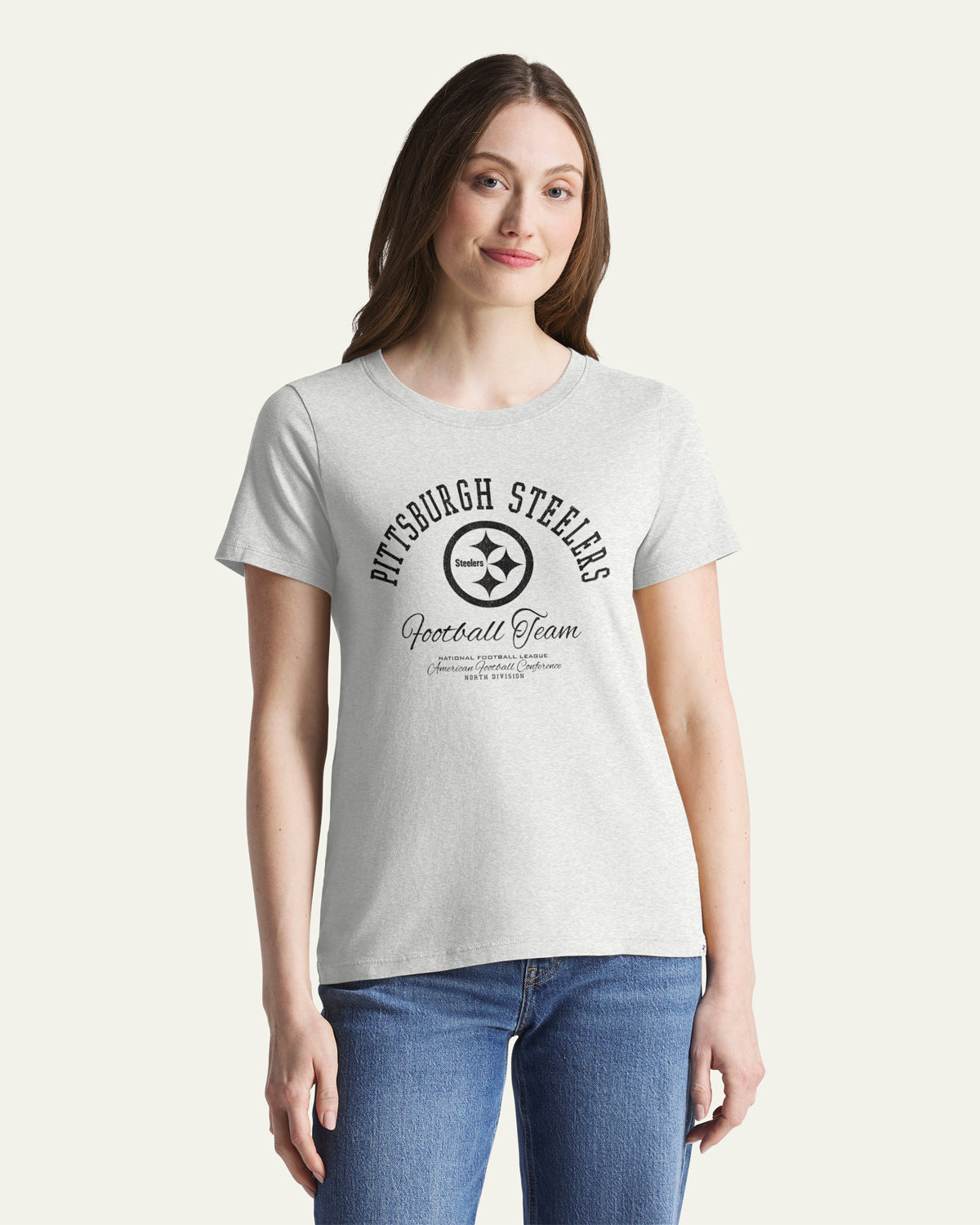 Pittsburgh Steelers ARCBALL '47 T-SHIRT DE TOUS LES JOURS POUR FEMMES