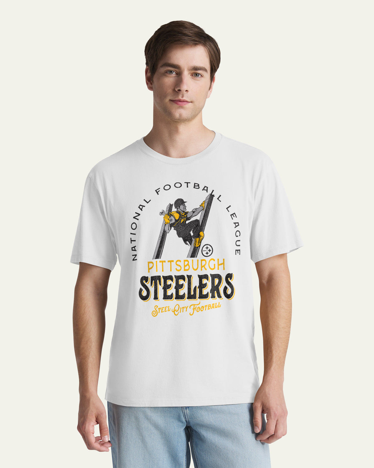 Pittsburgh Steelers JUGGLETOSS '47 T-SHIRT QUOTIDIEN