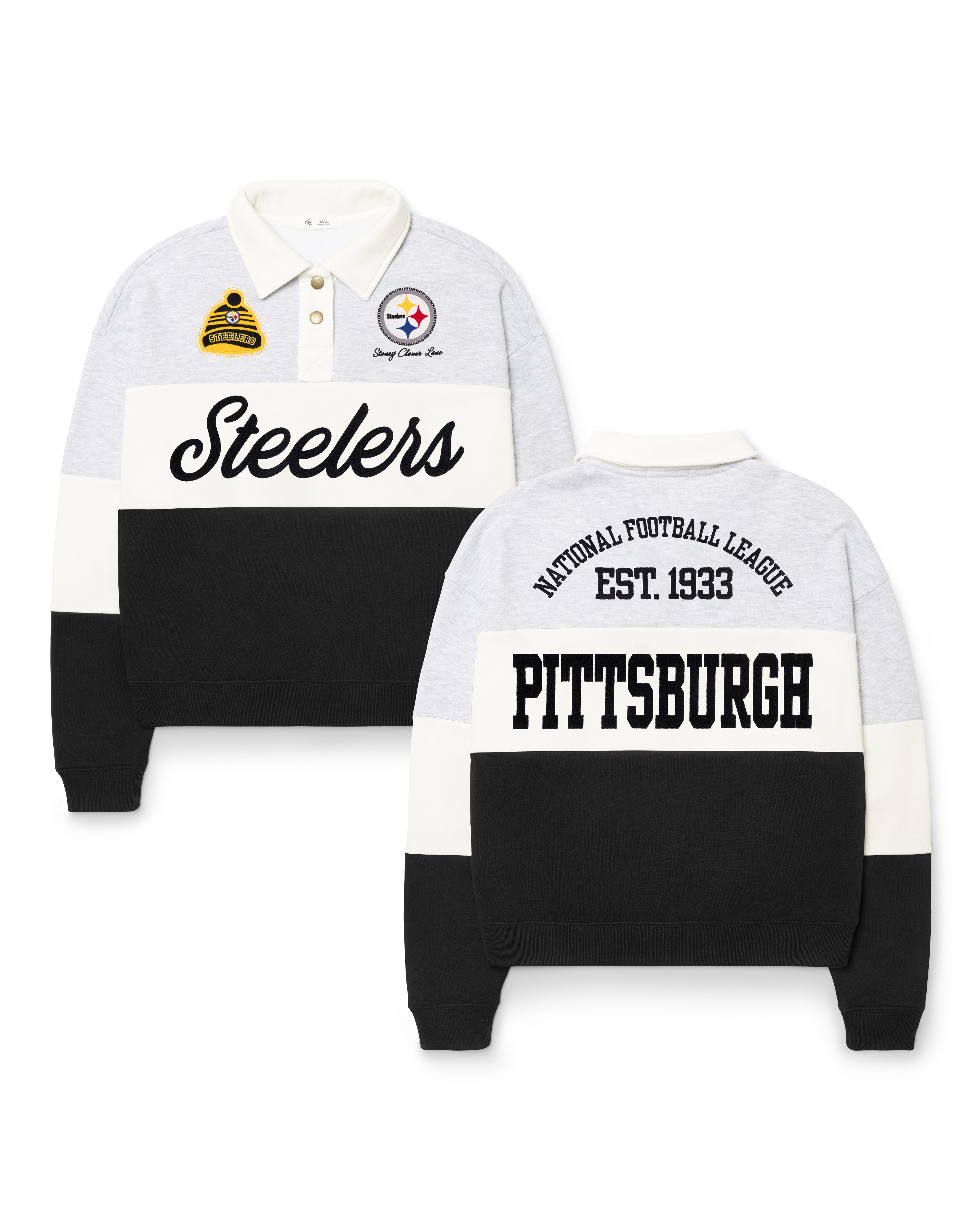 Pittsburgh Steelers SWEAT-SHIRT DE RUGBY STONEY CLOVER LANE X '47