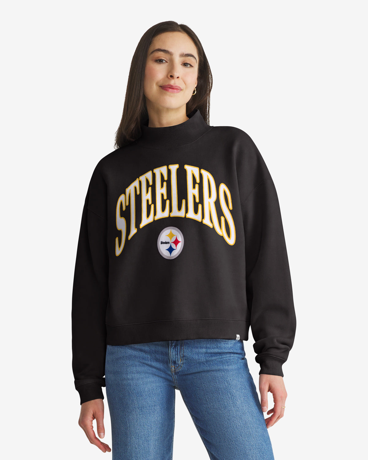 Pittsburgh Steelers PULL À COL MONTANT VANTAGE '47 POUR FEMME