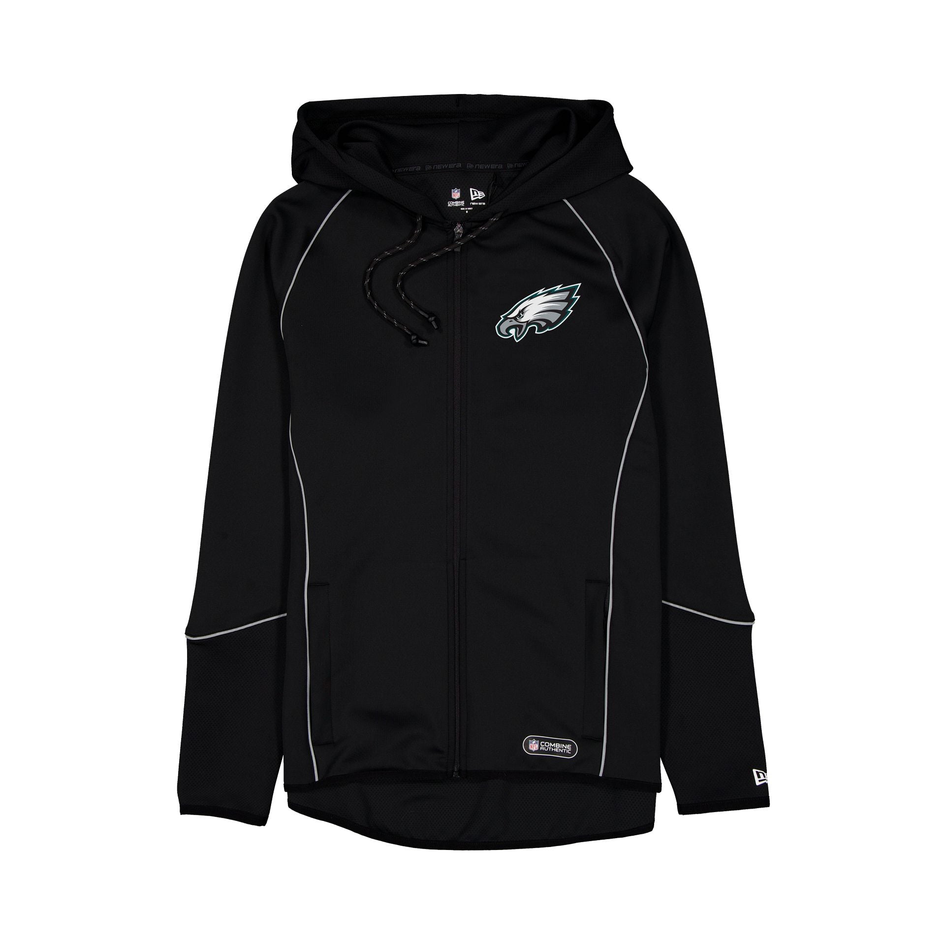 Philadelphia Eagles Sweat à capuche combiné entièrement zippé accentué