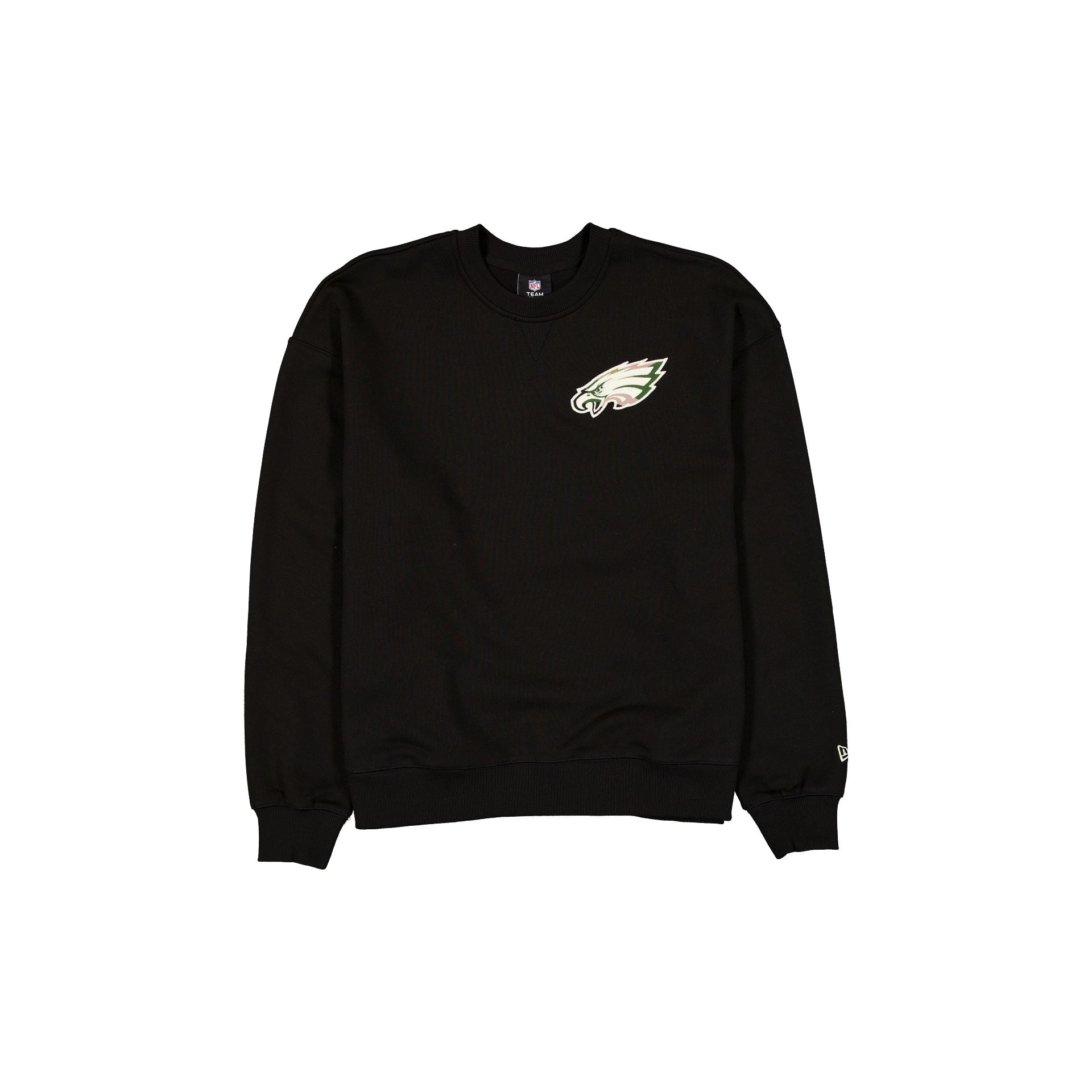 Philadelphia Eagles Logo Camo Col Rond Noir