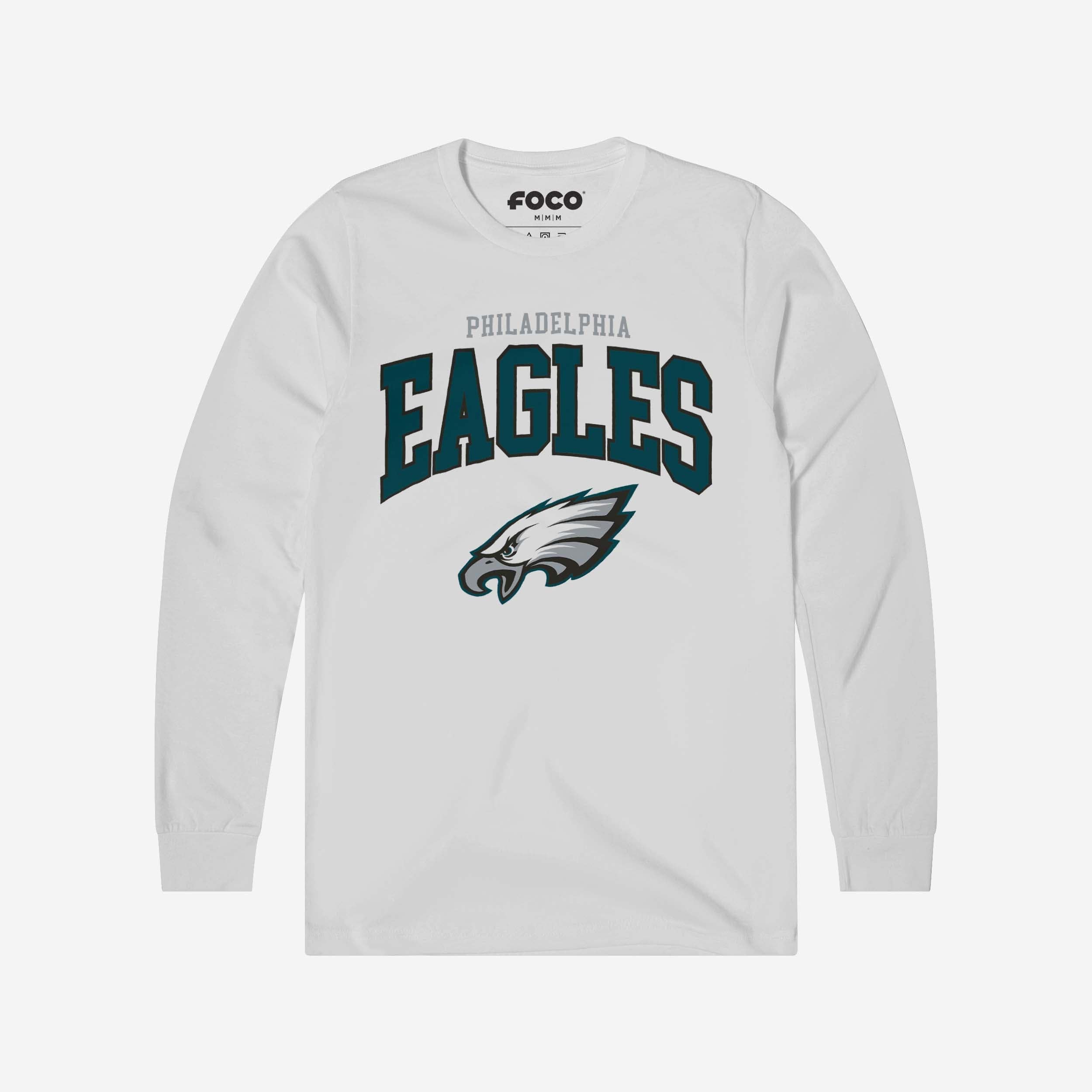 Philadelphia Eagles T-shirt à manches longues avec logo classique