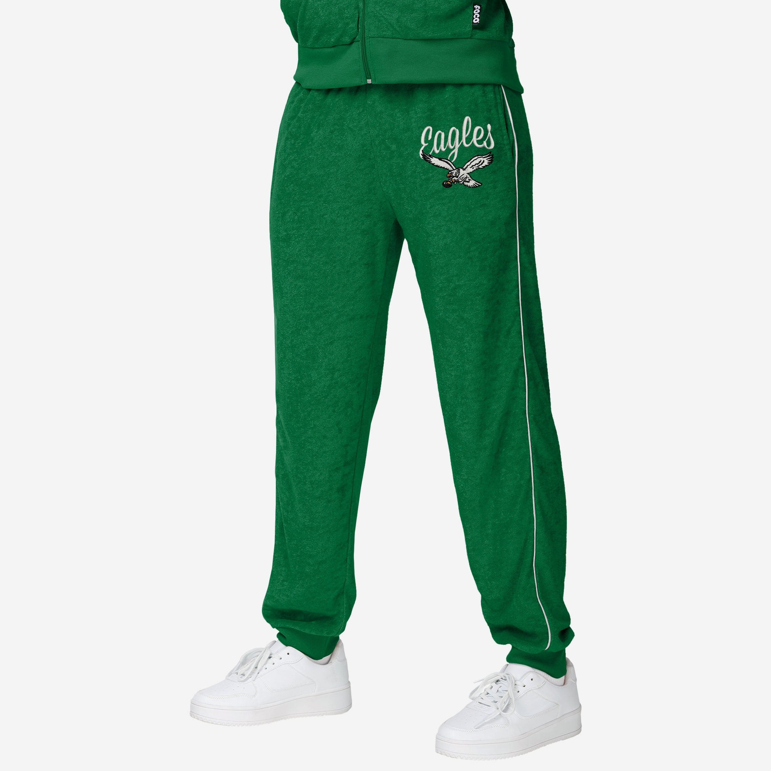 Philadelphia Eagles Kelly Green Pantalon de jogging en tricot Terry pour femme