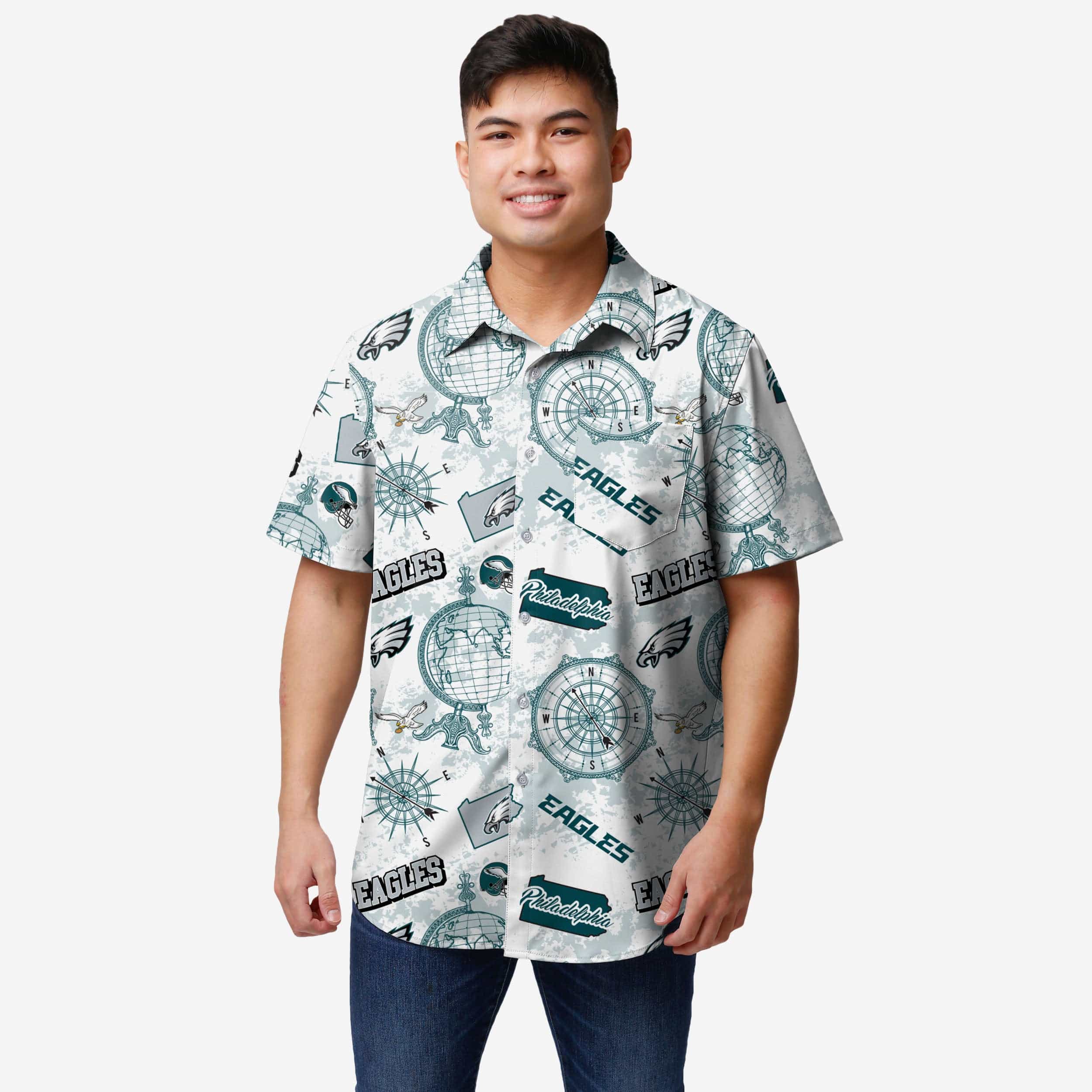 Philadelphia Eagles Chemise boutonnée Mercader