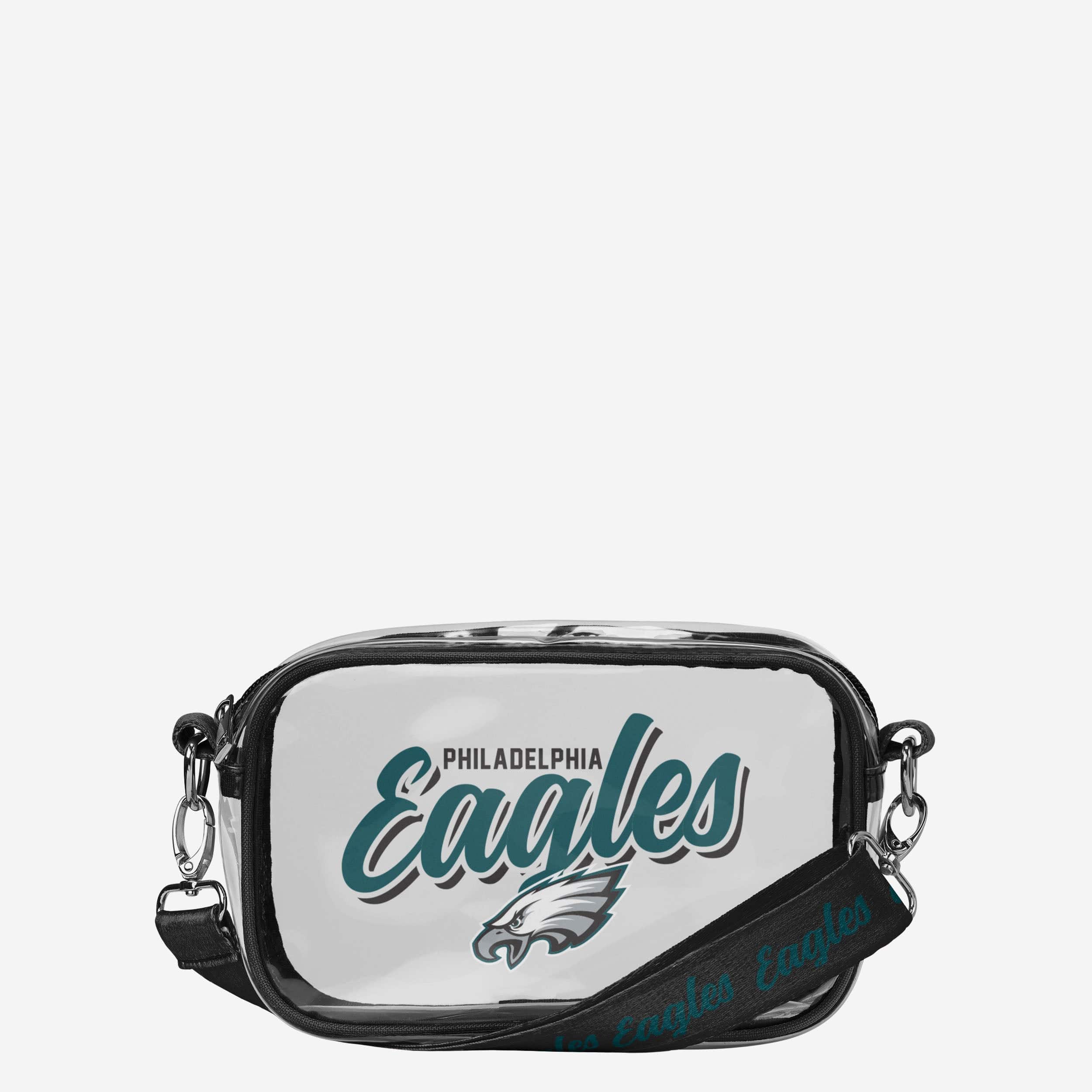 Philadelphia Eagles Sac à bandoulière transparent Monty Script