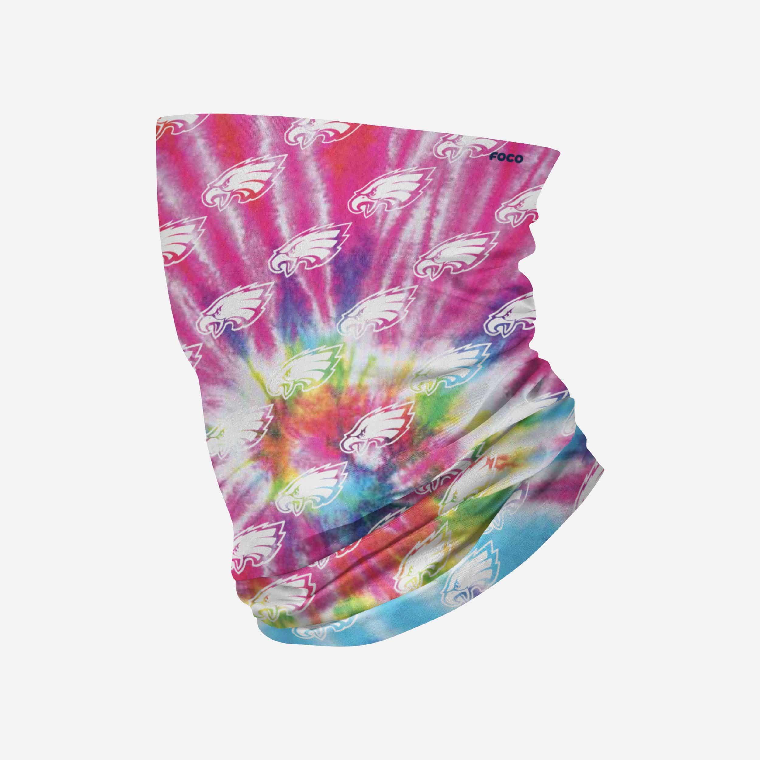 Philadelphia Eagles Écharpe guêtre pastel tie-dye