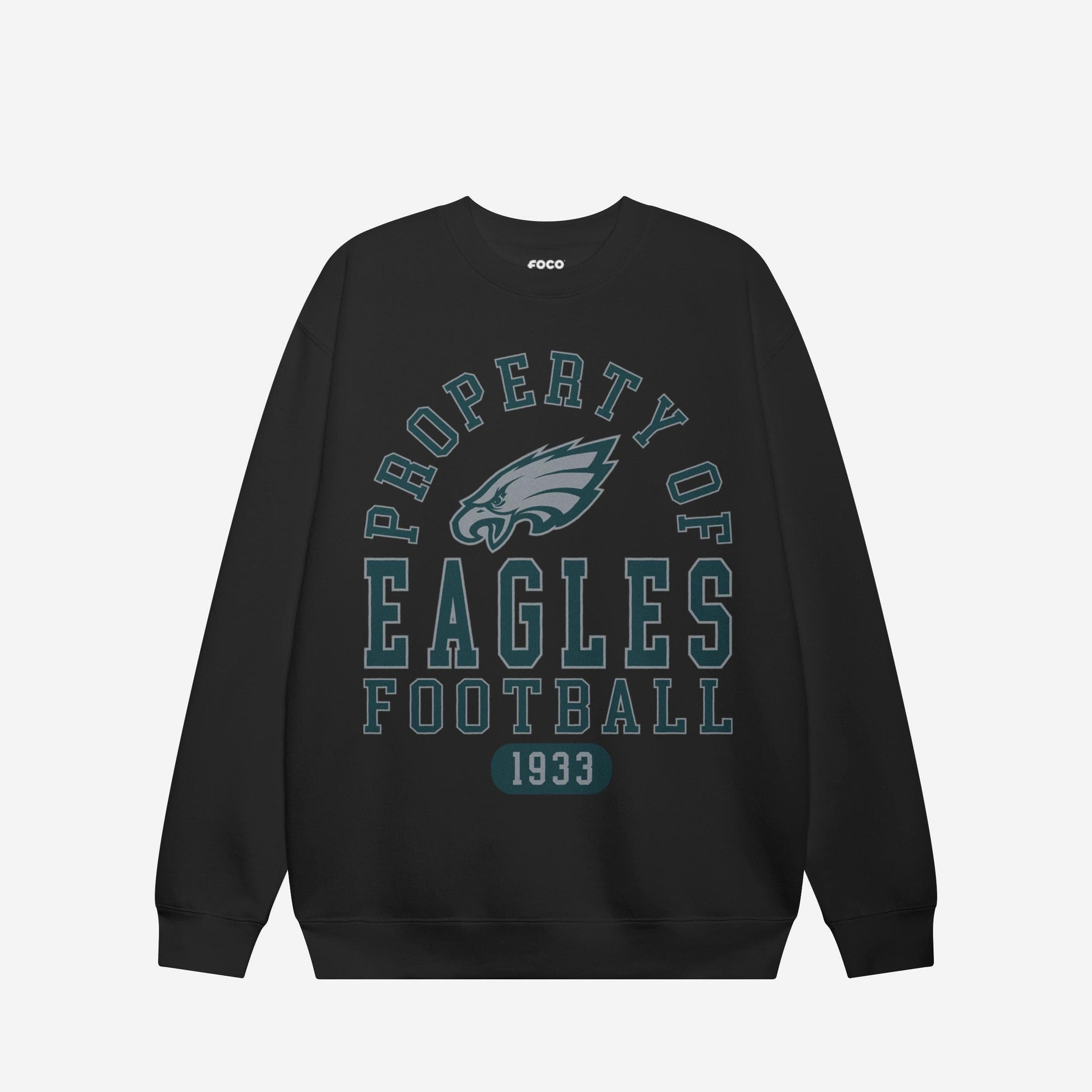 Philadelphia Eagles Propriété du sweat-shirt à col rond