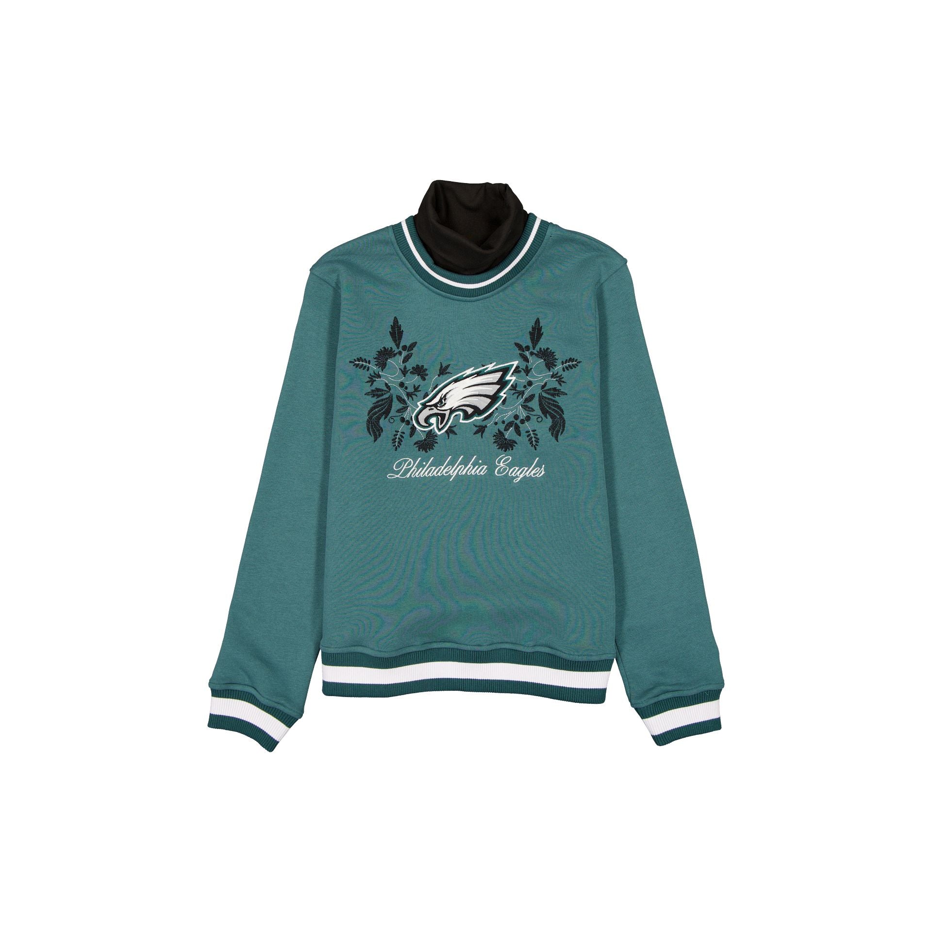 Philadelphia Eagles Sweat-shirt à col roulé Sport Classics pour femme