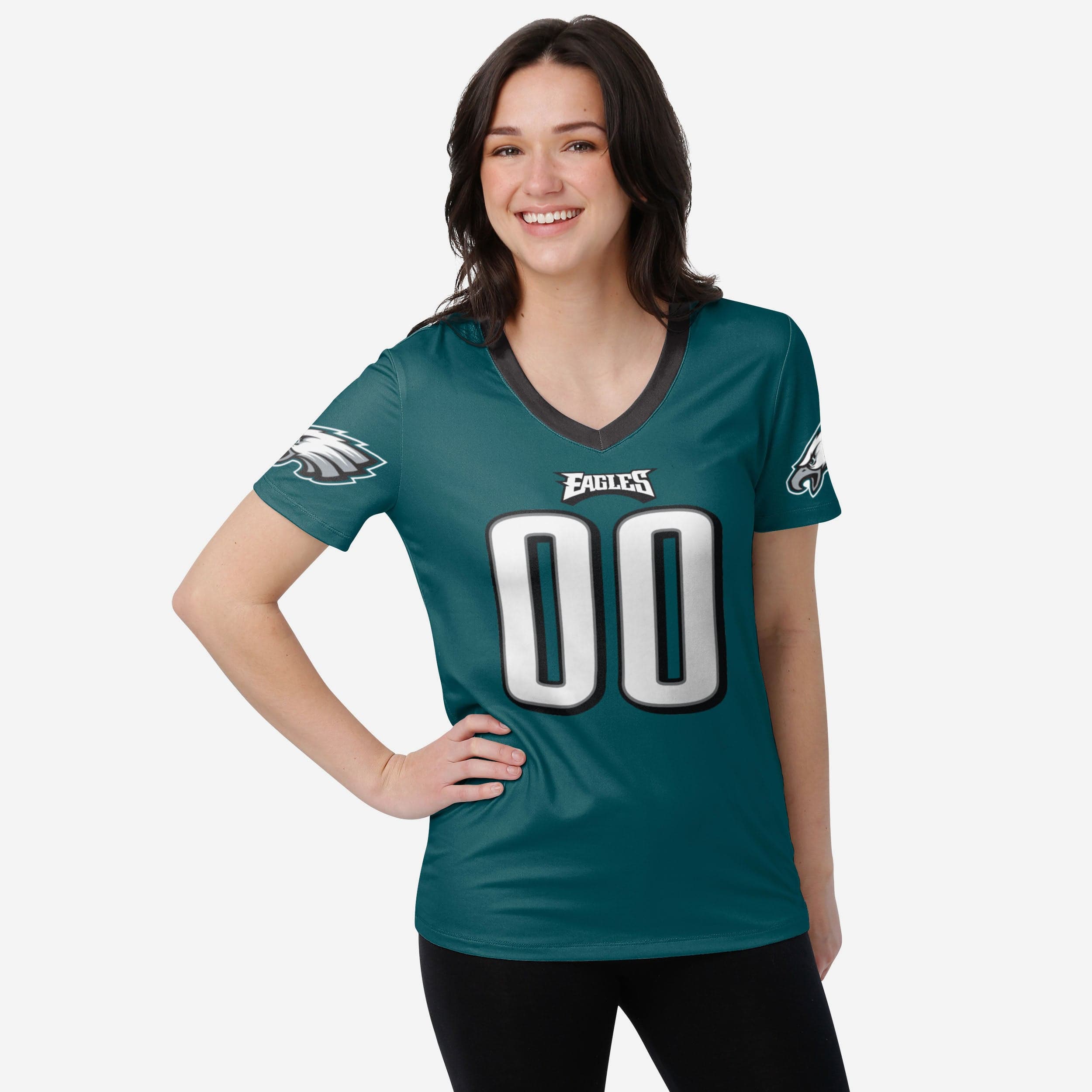 Philadelphia Eagles Chemise de détente Gameday Ready pour femme