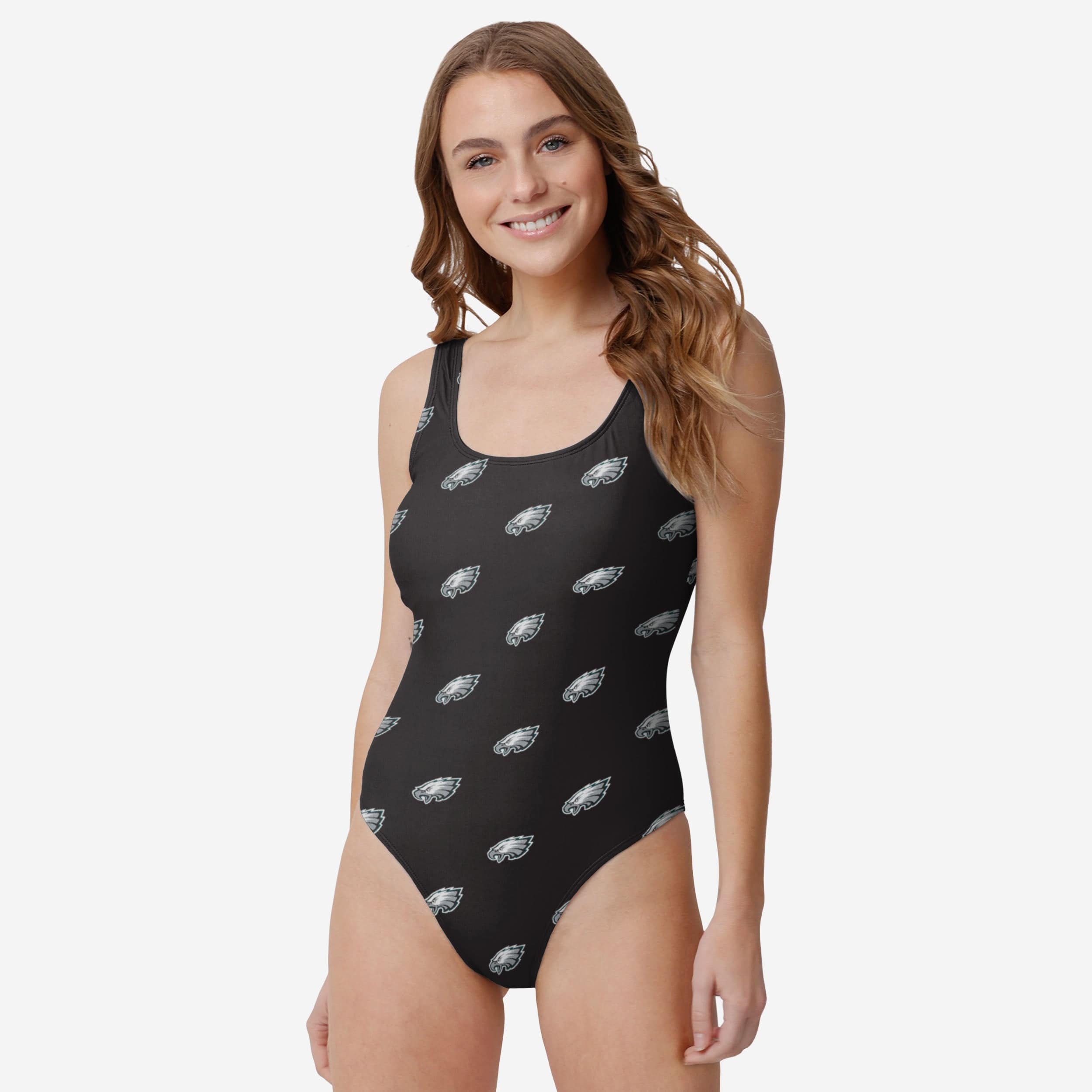 Philadelphia Eagles Maillot de bain une pièce à imprimé mini pour femme