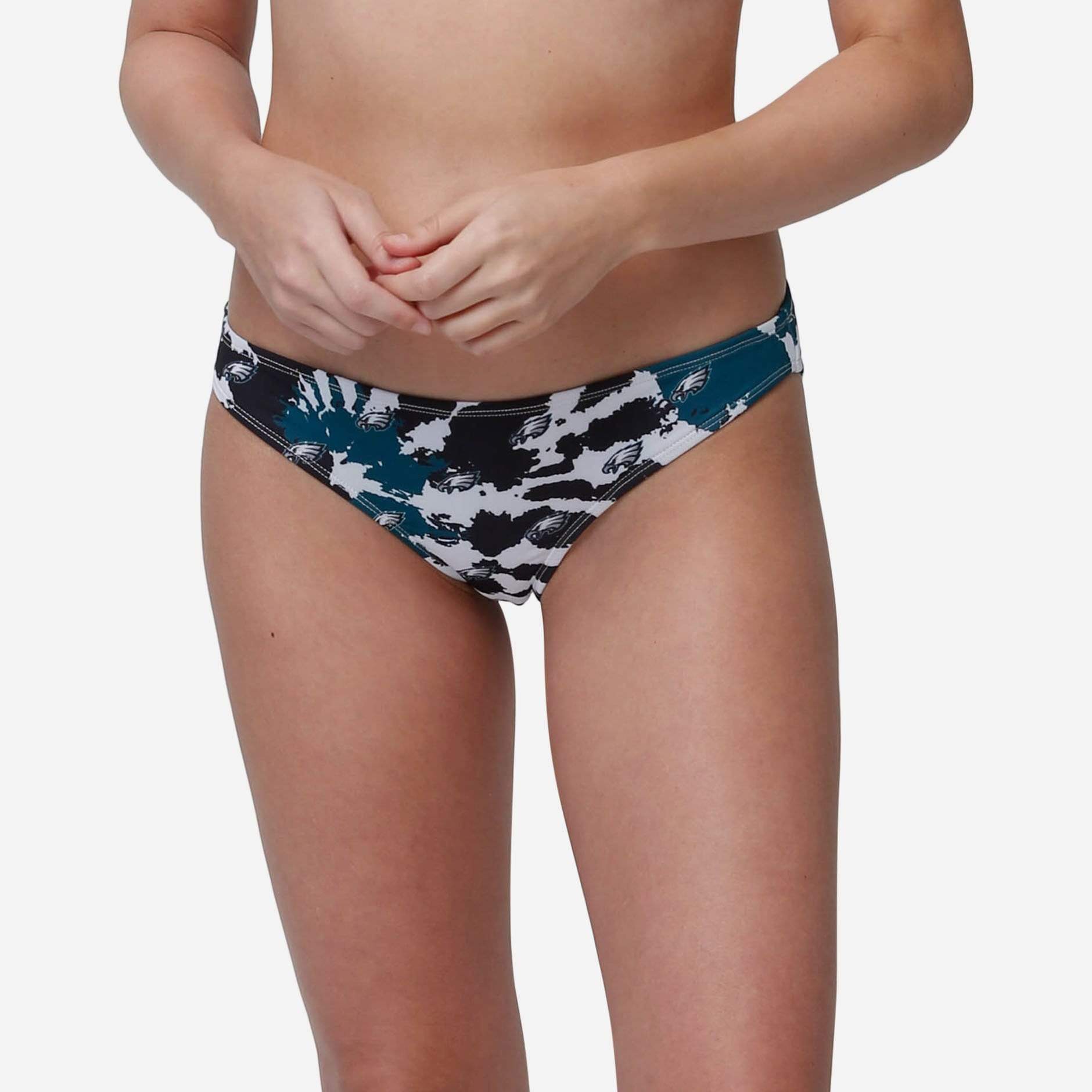 Philadelphia Eagles Bas de bikini Paint Splash pour femme
