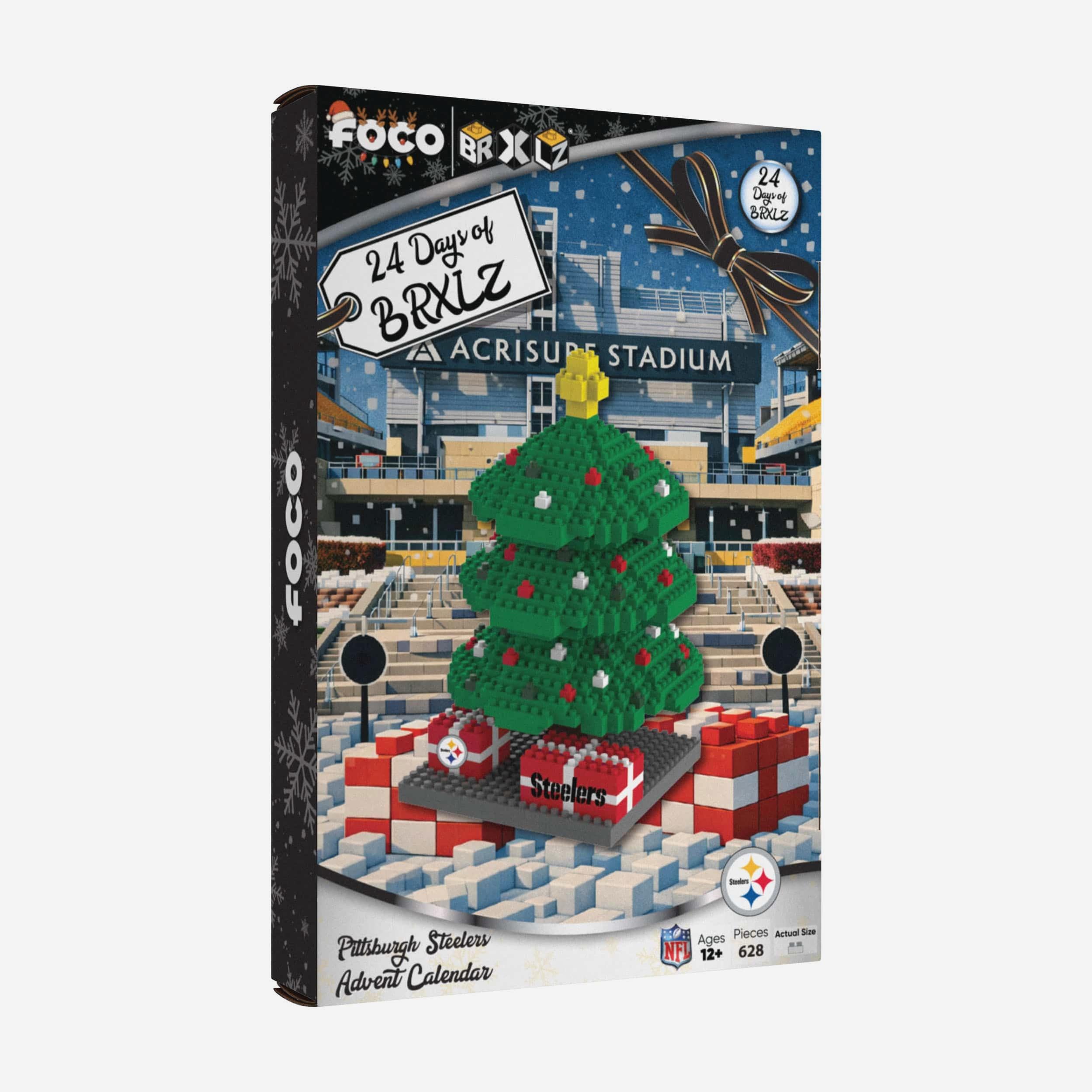 Pittsburgh Steelers BRXLZ Calendrier de l'Avent Arbre