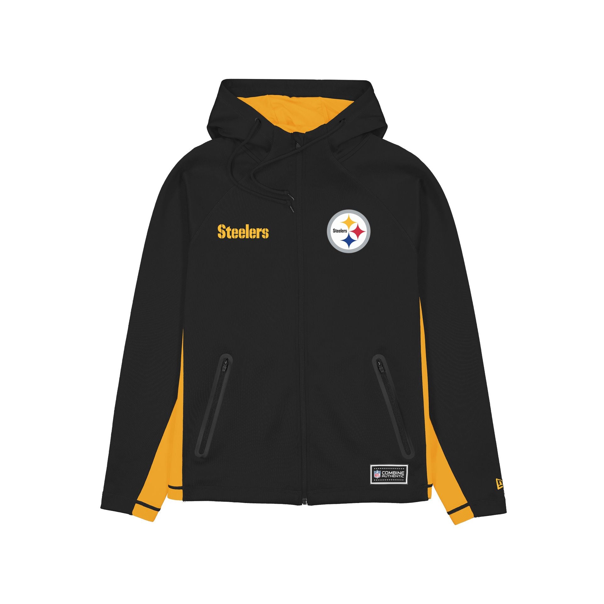 Pittsburgh Steelers Combine Sweat à capuche entièrement zippé
