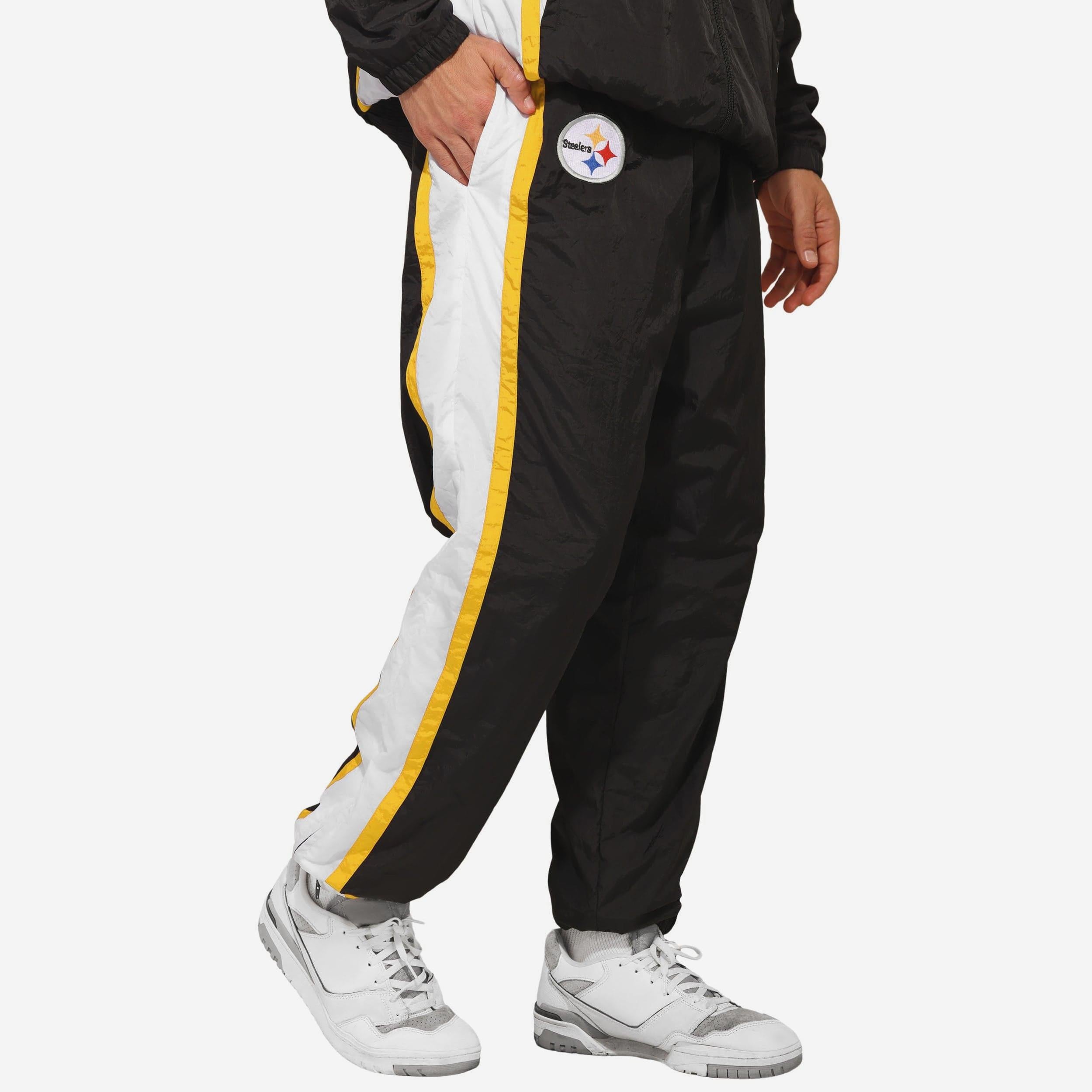 Pantalon Gameday en nylon froissé Pittsburgh Steelers