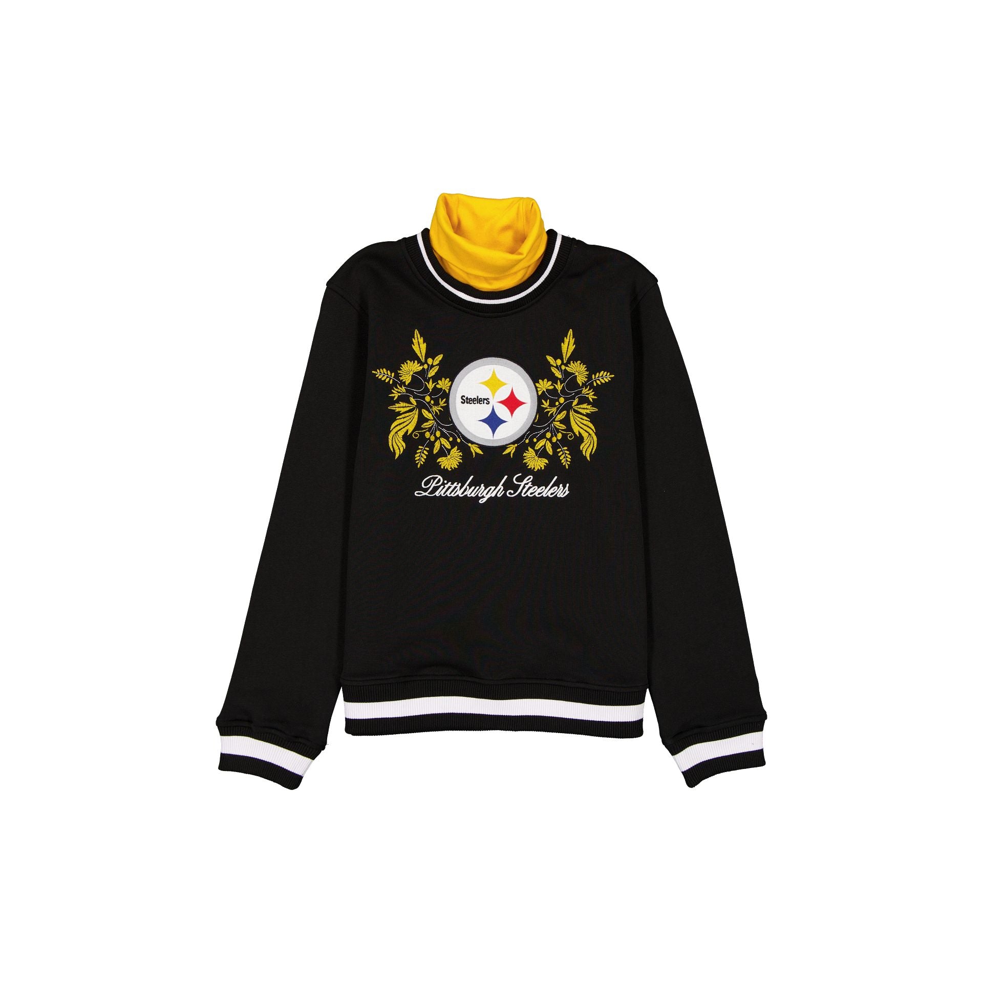 Pittsburgh Steelers Sweat-shirt à col roulé Sport Classics pour femme