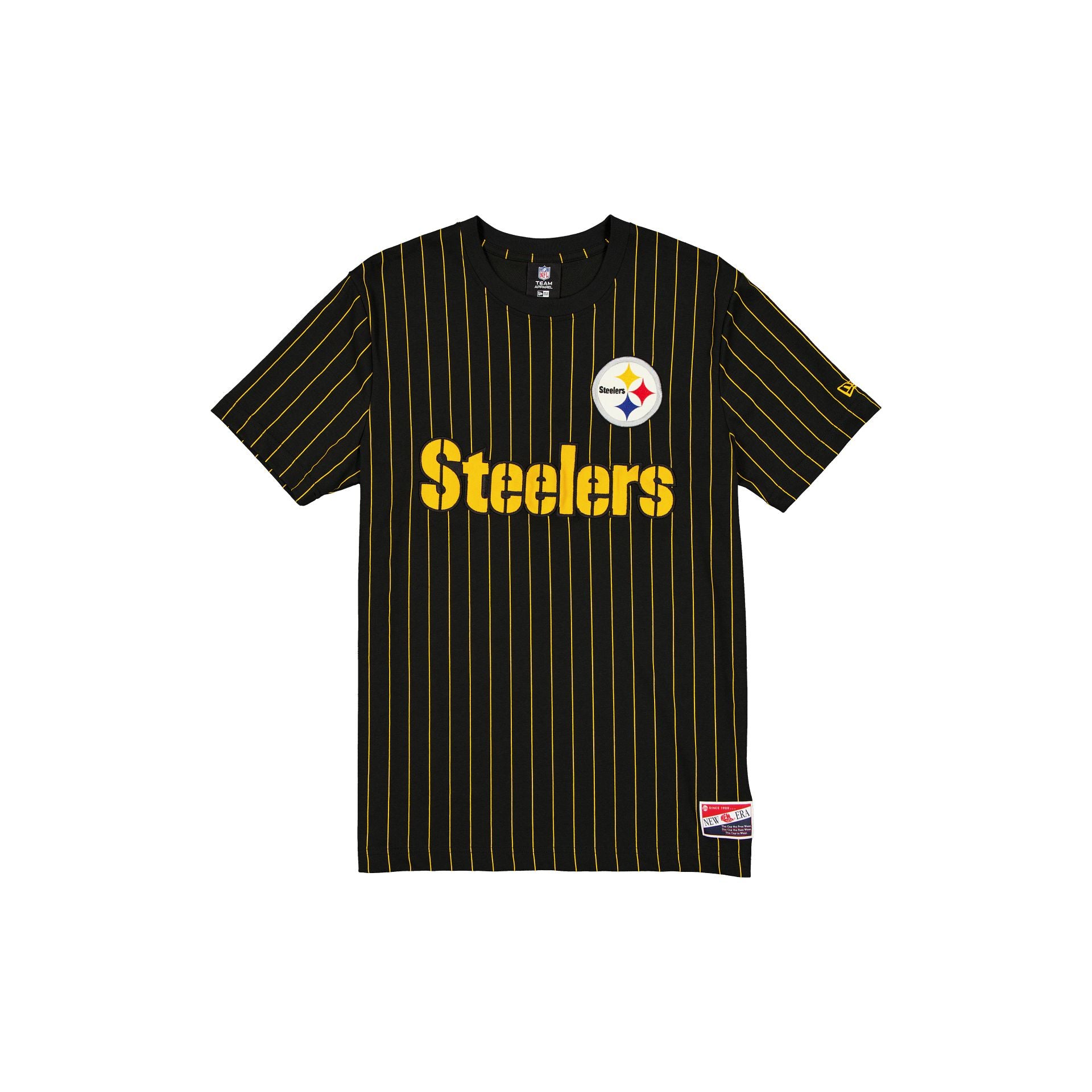 Pittsburgh Steelers T-shirt rétro à fines rayures