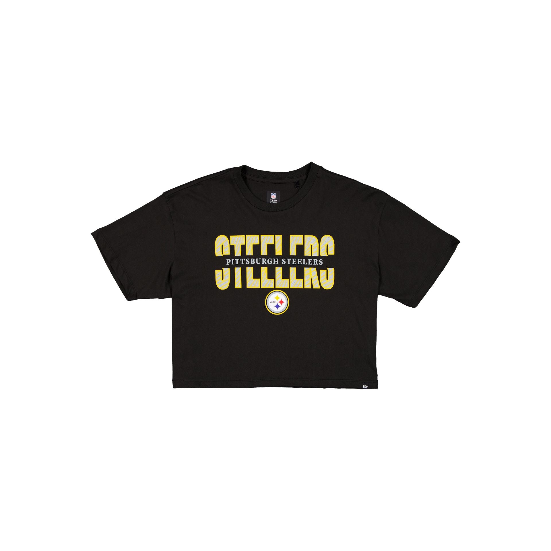 Pittsburgh Steelers T-shirt court fendu pour femme