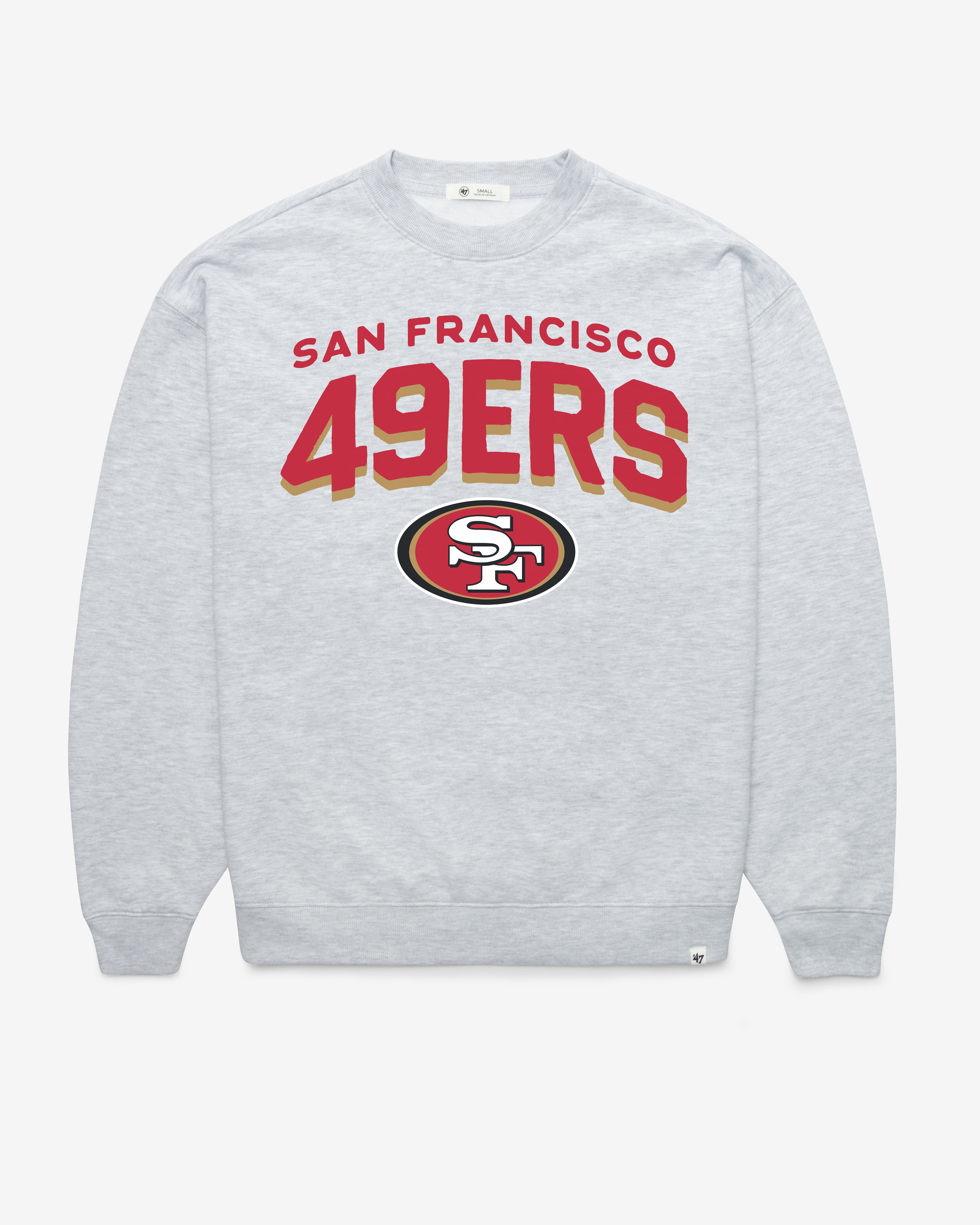San Francisco 49ers CAMPUS ARCH CLOUD '47 ÉQUIPE SURDIMENSIONNÉE FEMME