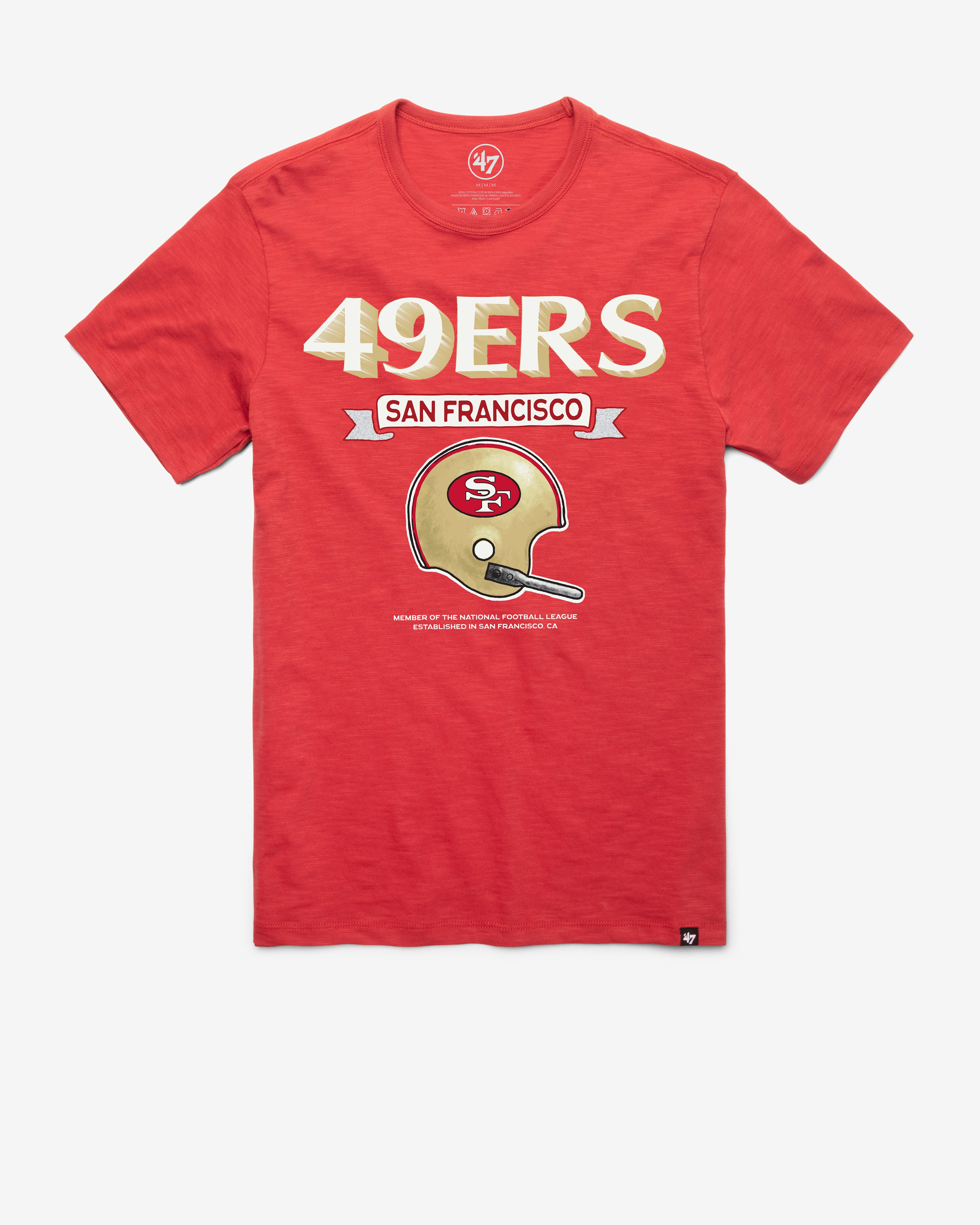 San Francisco 49ers T-shirt SCRUM HISTORIQUE LONGUE DURÉE '47