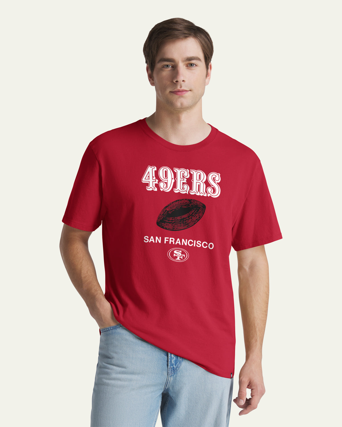 San Francisco 49ers PLAY BLOCK '47 TEE QUOTIDIEN
