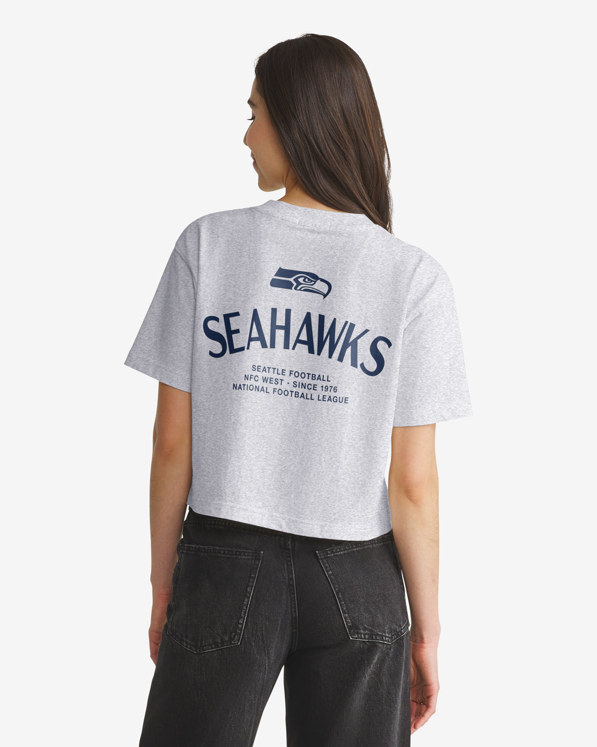 Seattle Seahawks HADRIAN '47 FOUNDATION CROP TEE FEMME