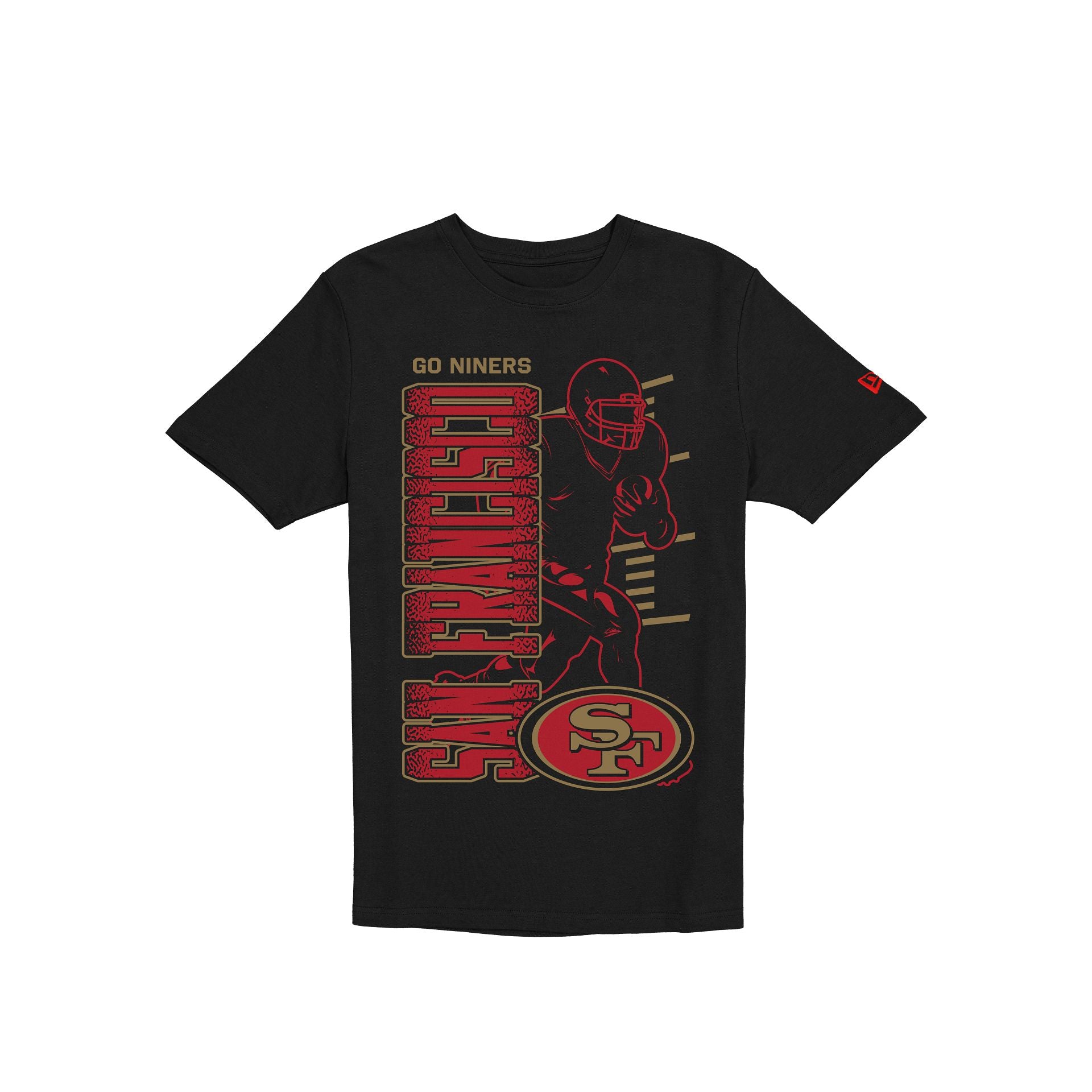 T-shirt noir d'entraînement San Francisco 49ers 2026