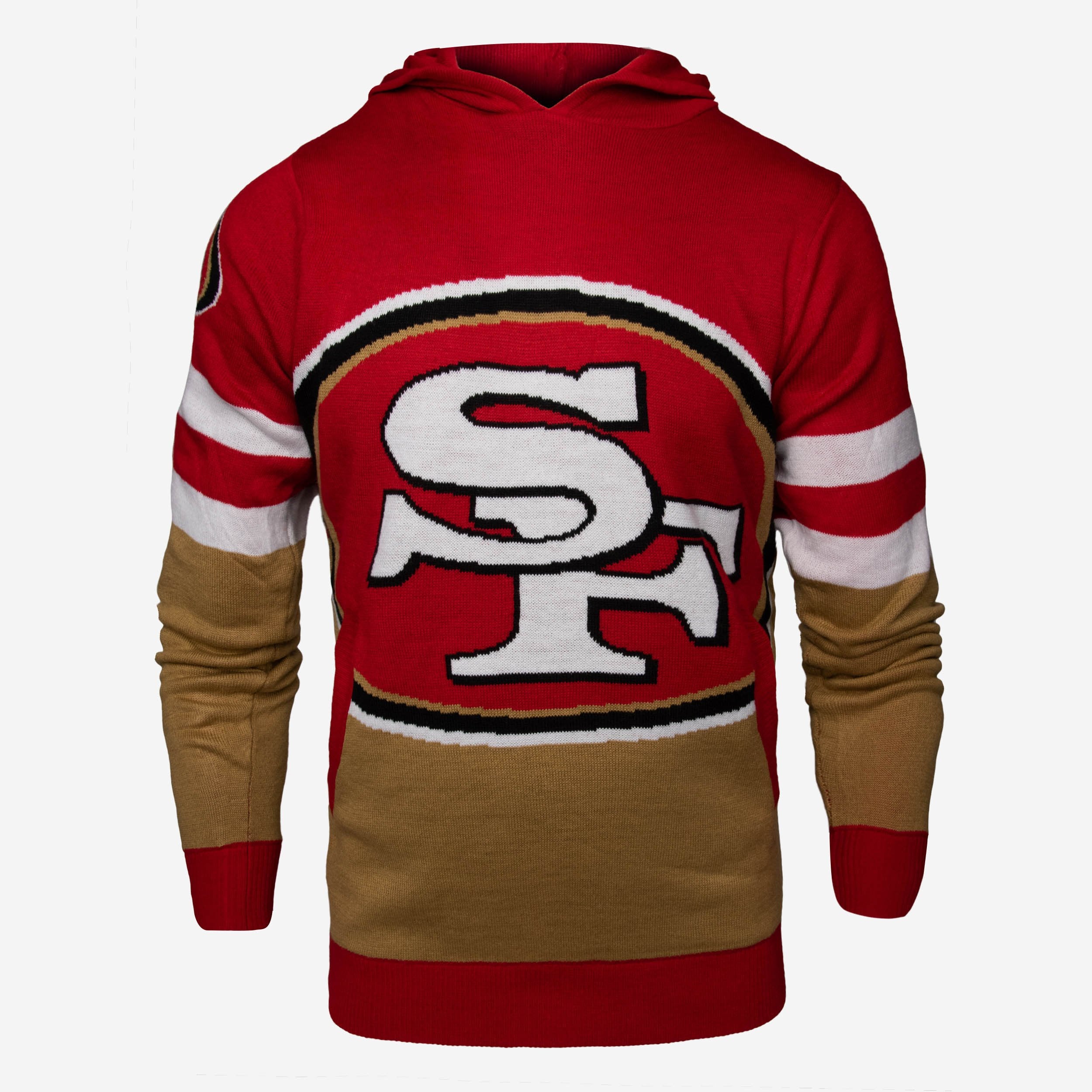 San Francisco 49ers Pull à capuche avec grand logo