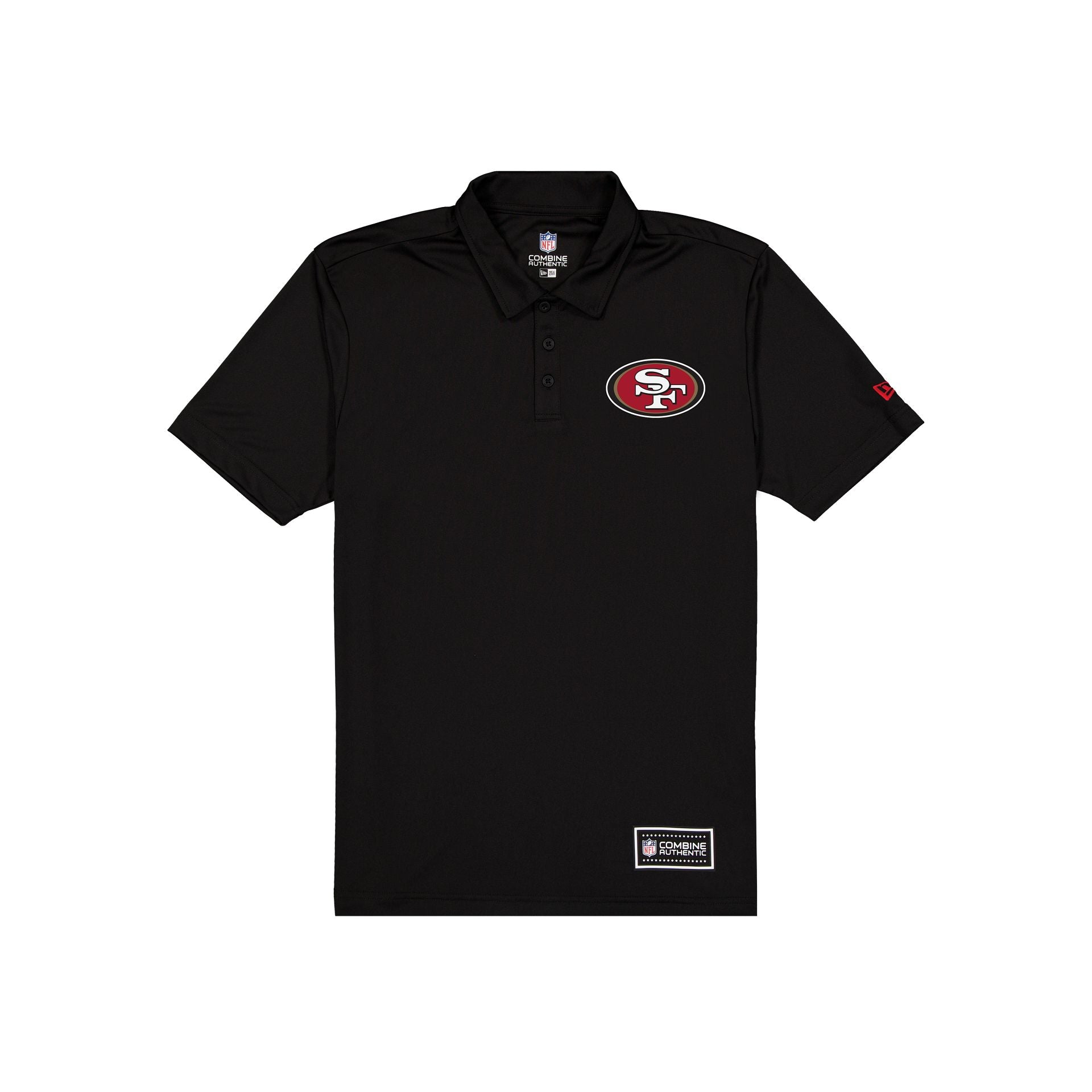 Polo combiné noir San Francisco 49ers