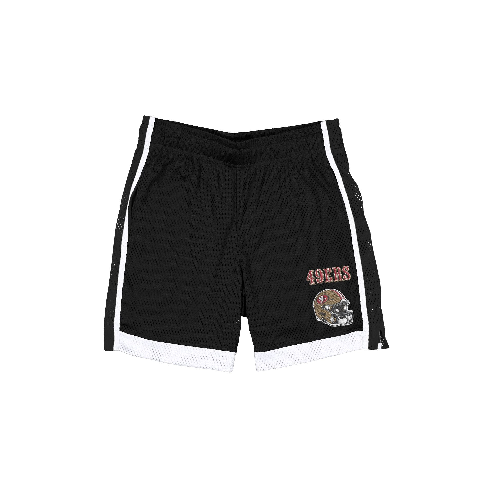 Short d'été noir San Francisco 49ers