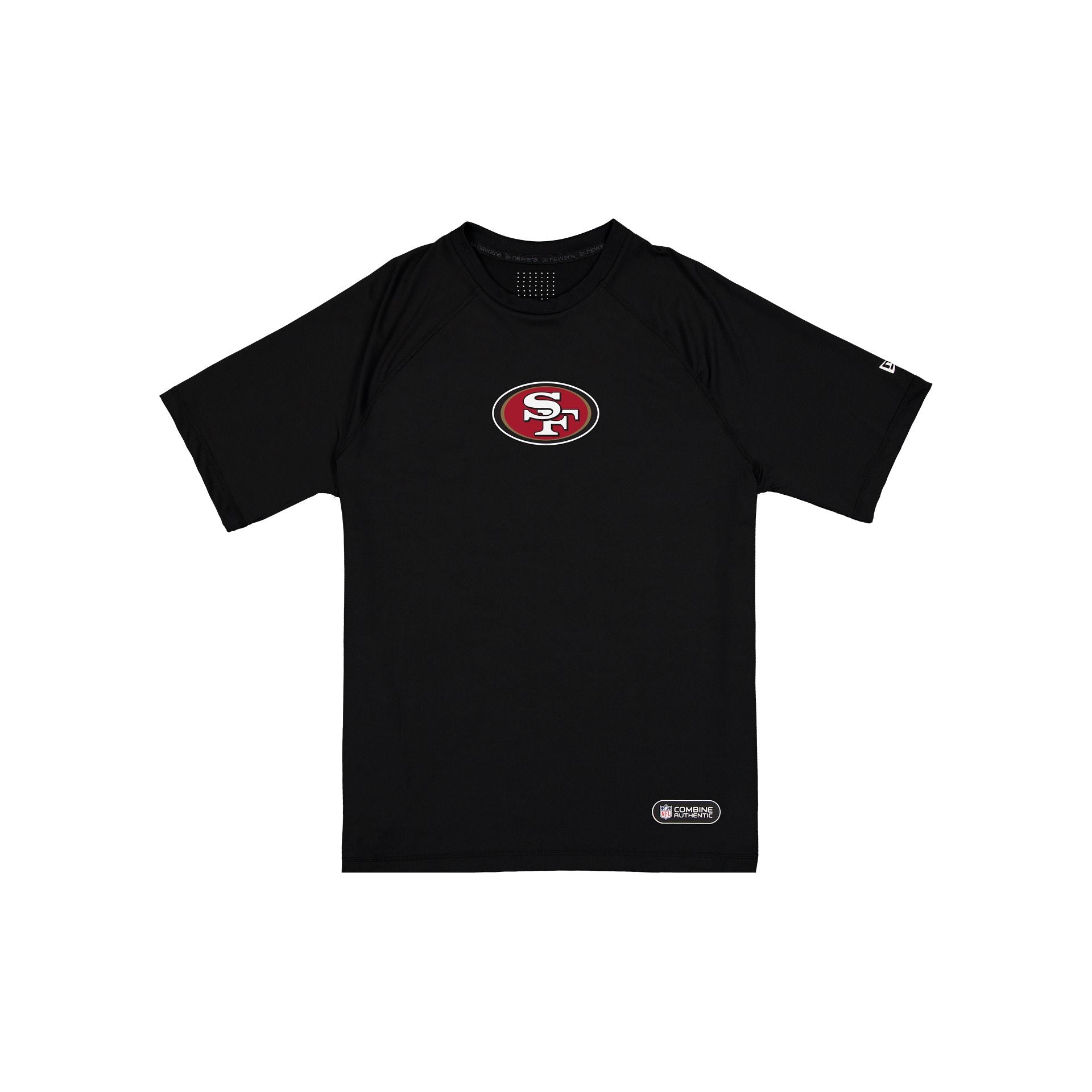 San Francisco 49ers T-shirt noir avec logo audacieux