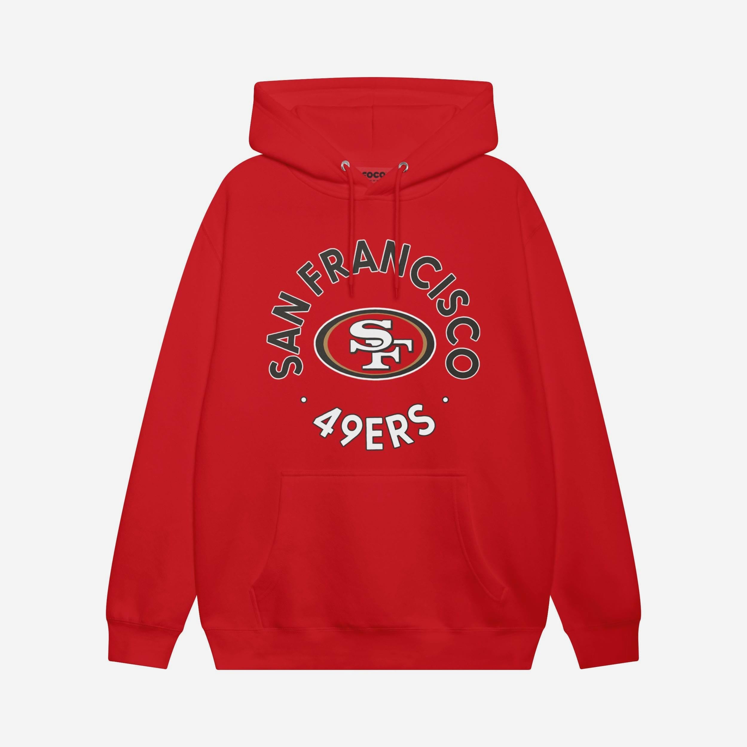 Sweat à capuche cercle San Francisco 49ers