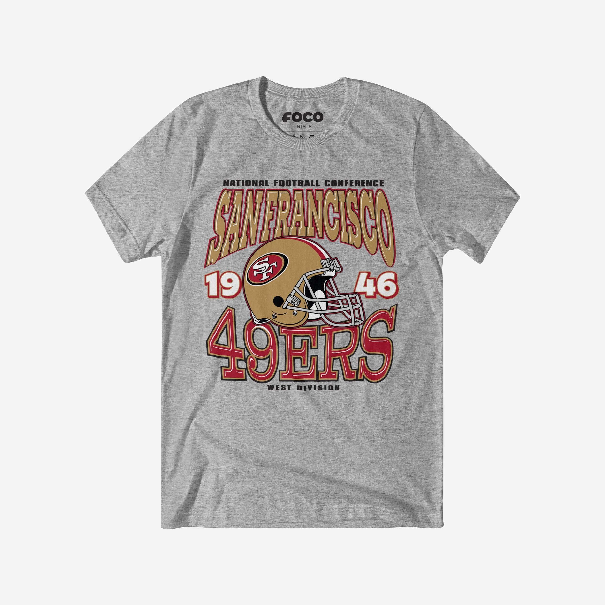 San Francisco 49ers T-shirt casque d'équipe classique