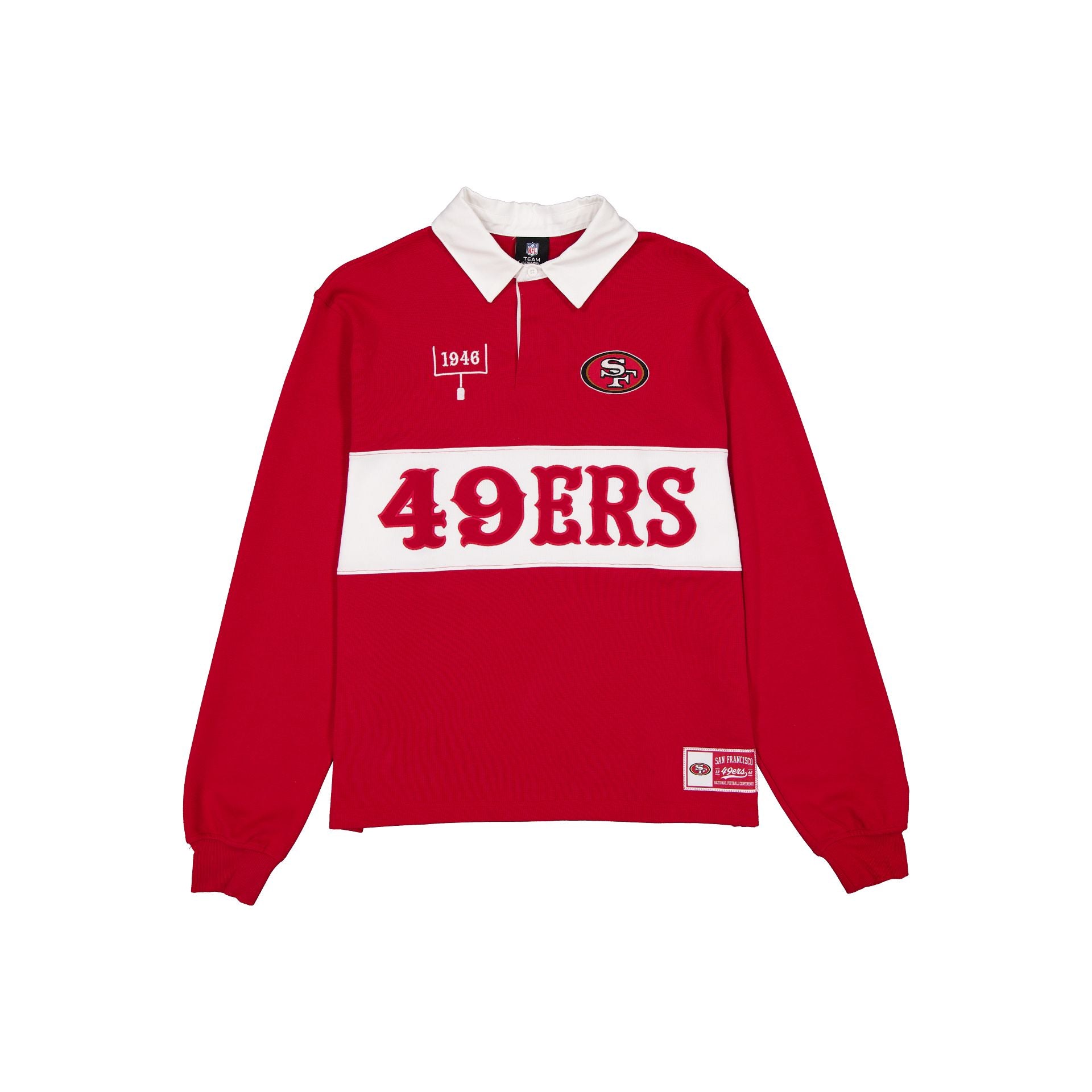 San Francisco 49ers T-shirt de rugby à manches longues