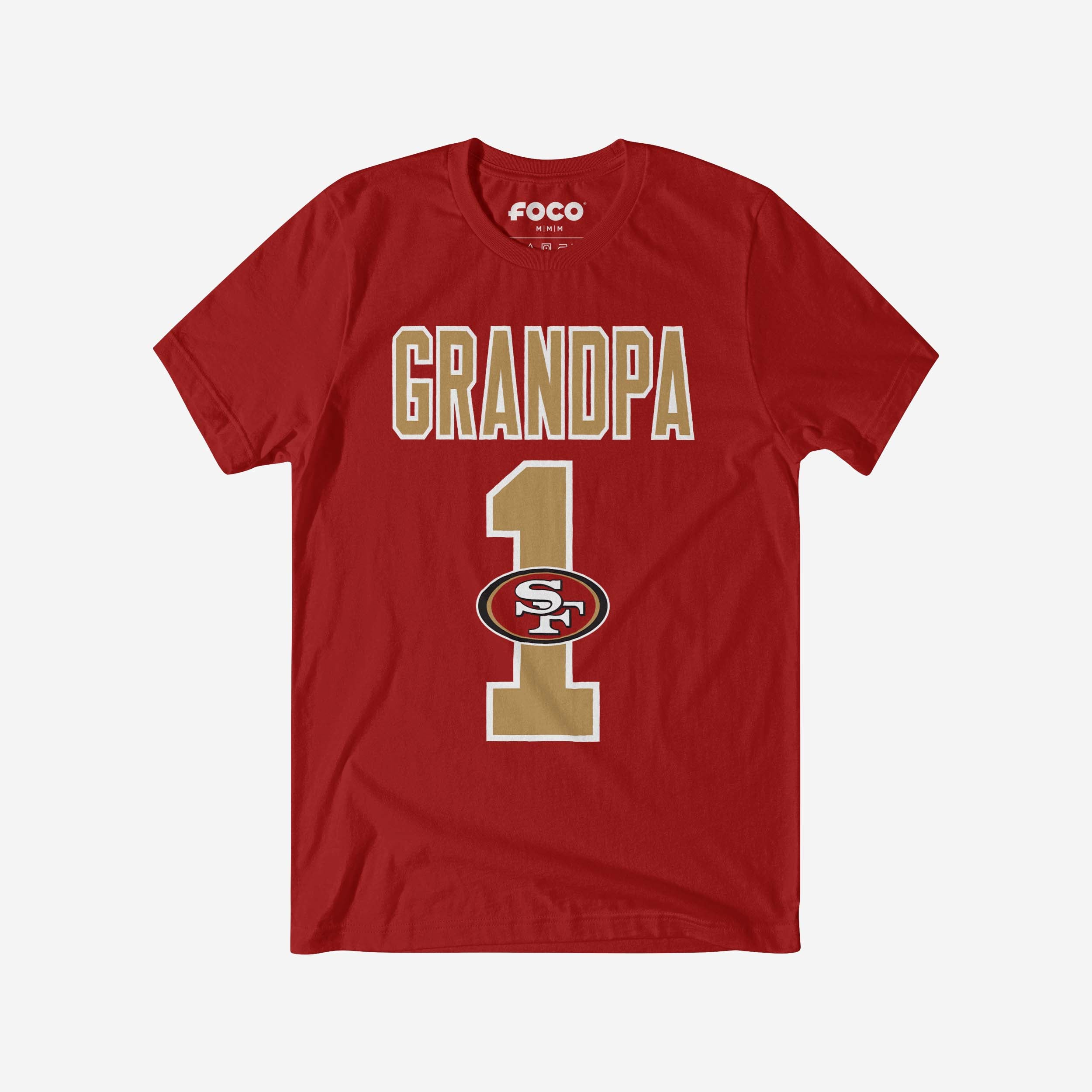San Francisco 49ers T-shirt grand-père numéro 1