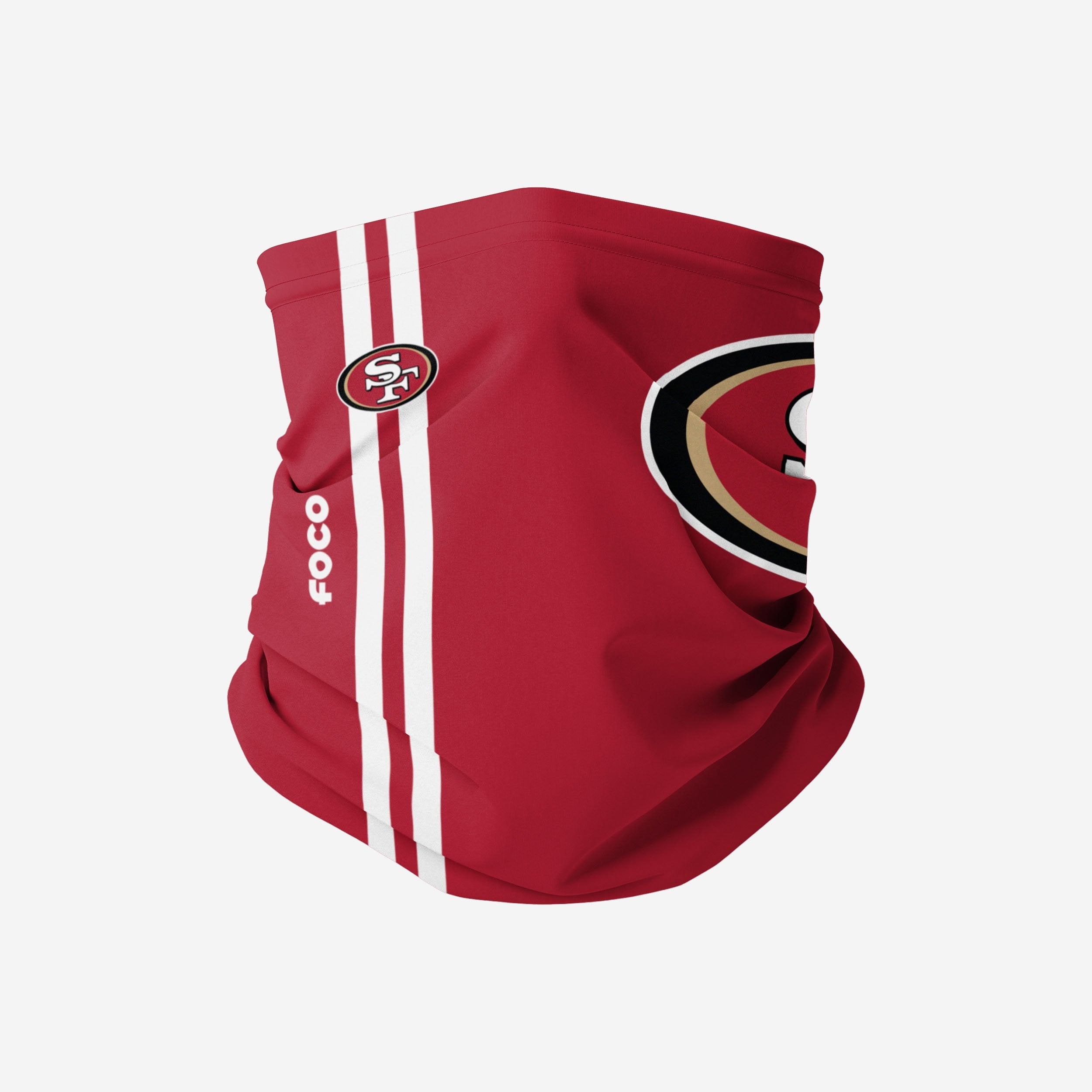 Écharpe snood avec logo San Francisco 49ers sur le terrain
