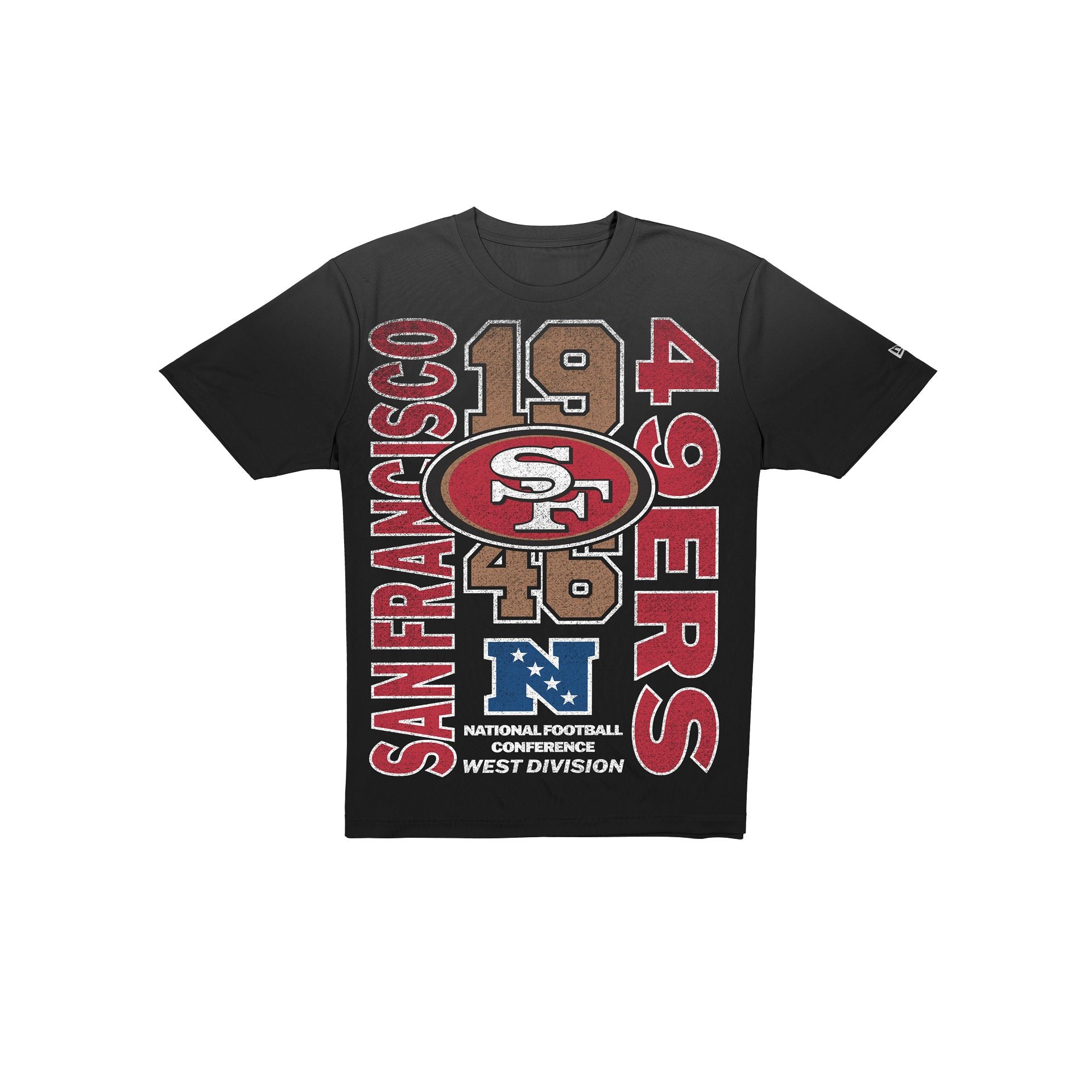 San Francisco 49ers T-shirt boxy délavé Sport Classics